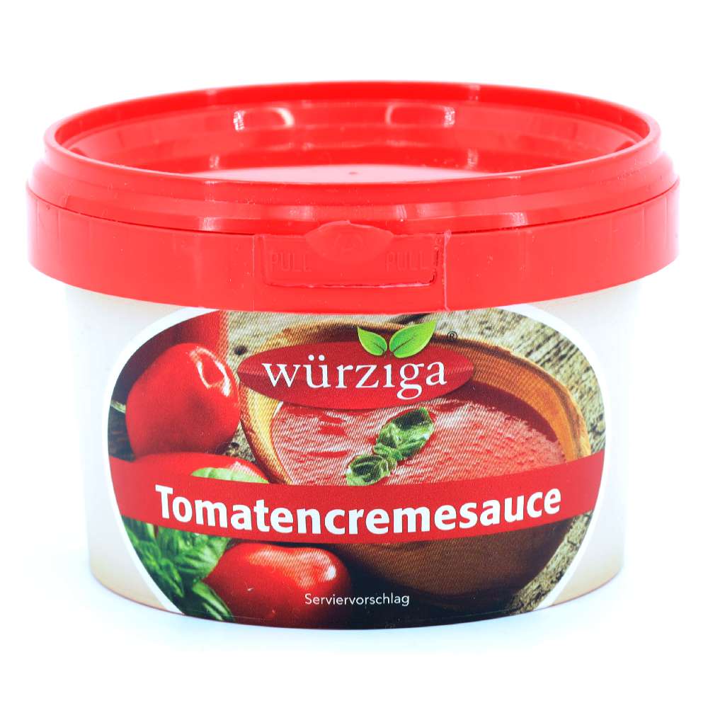 *Würziga Tomatencremesauce 125g PET Becher