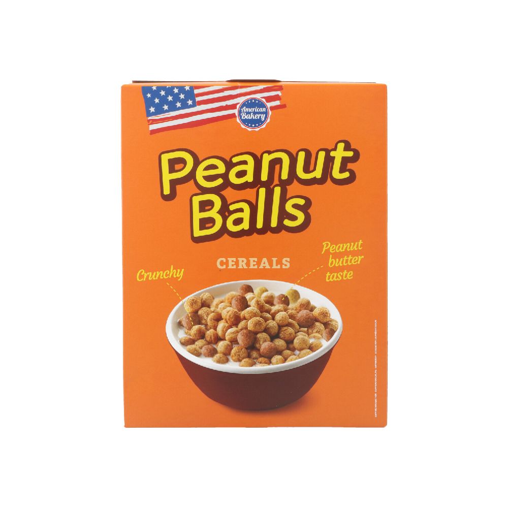 American Bakery Cereal 165gr Peanut Balls MHD26/06/2023