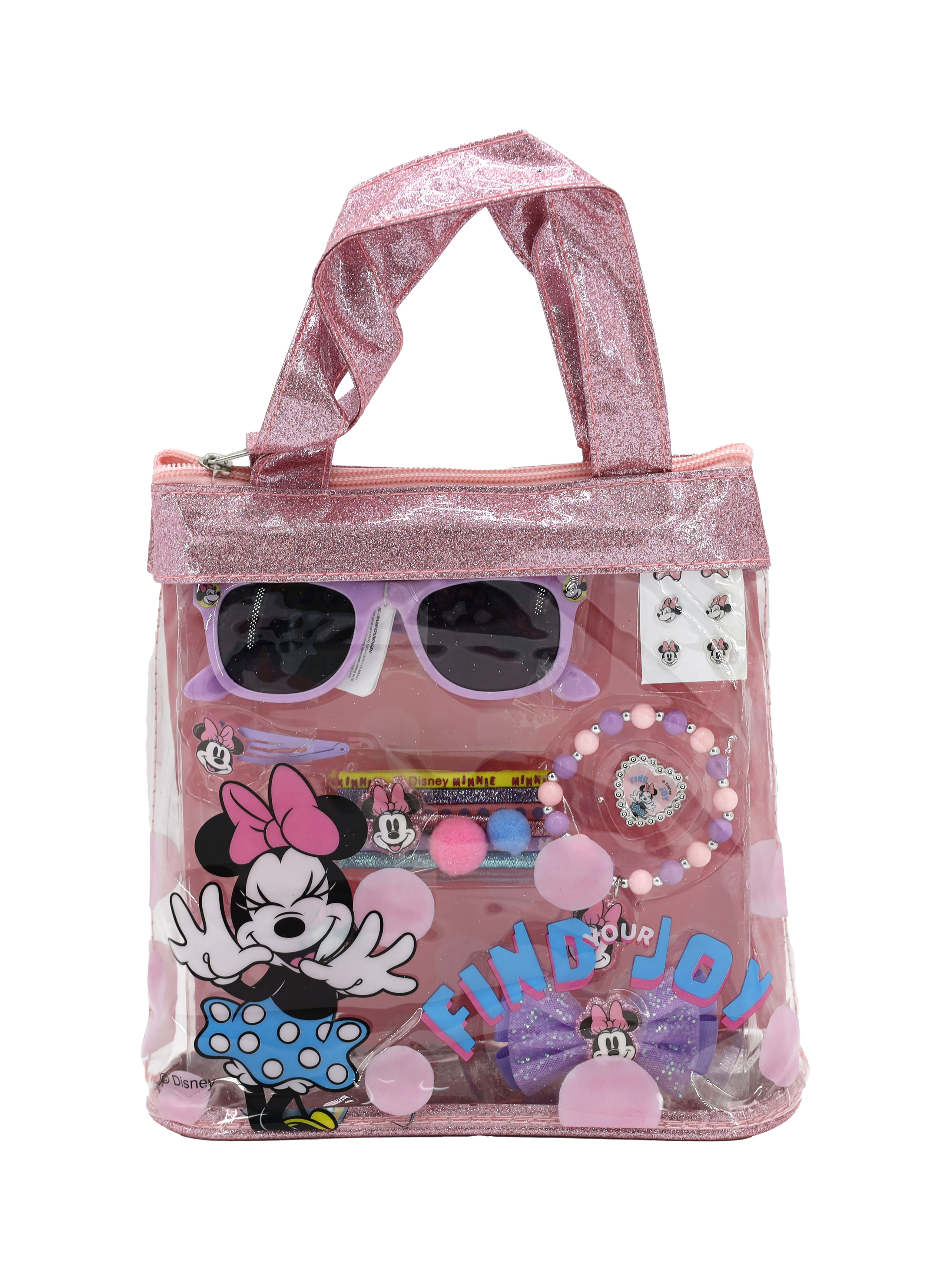 Disney Minnie Mouse Set 9tlg. Haare Geschenk-Bag