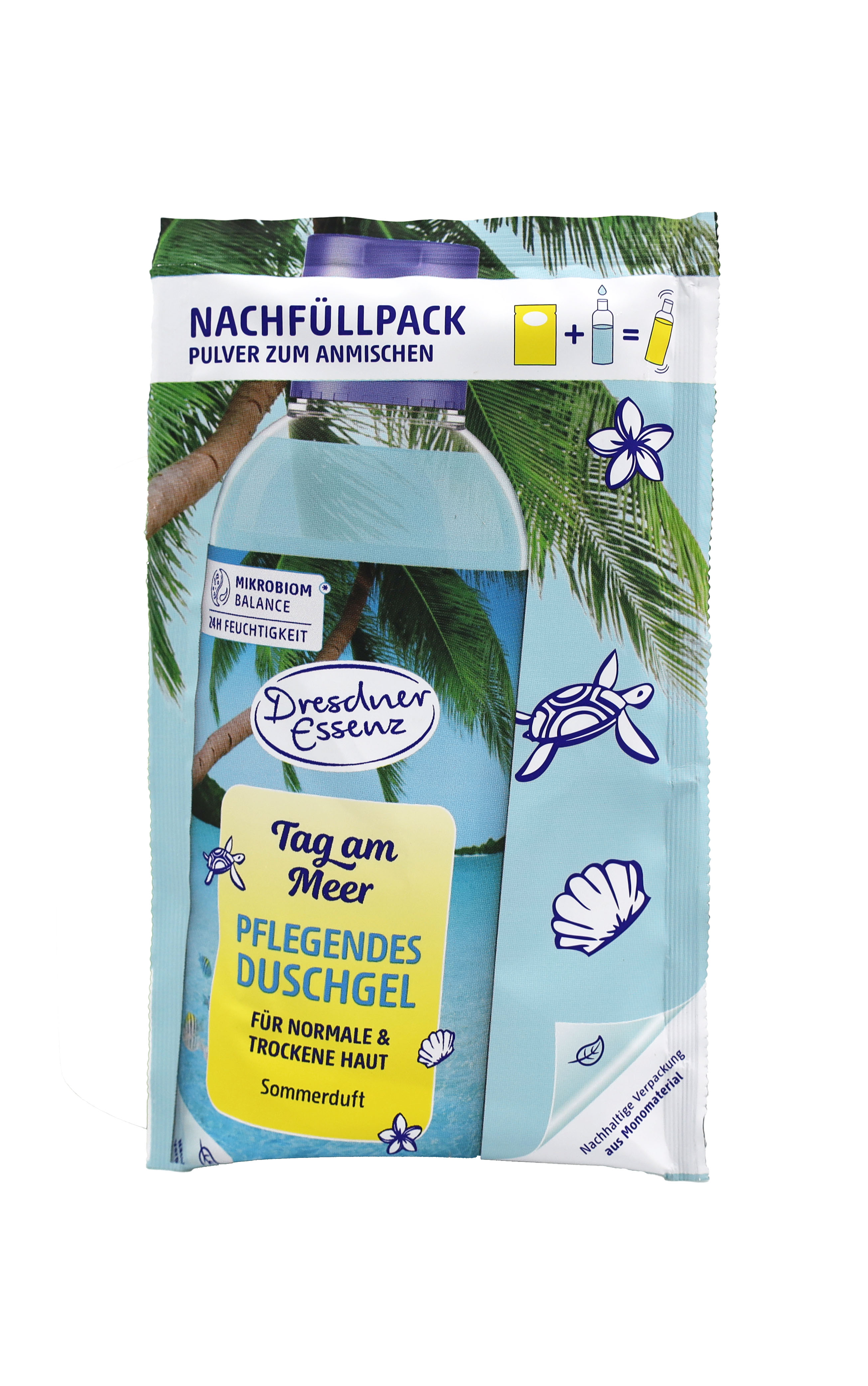 Dresdner Essenz Duschgel 40g Tag am Meer, Pulver zum anmischen