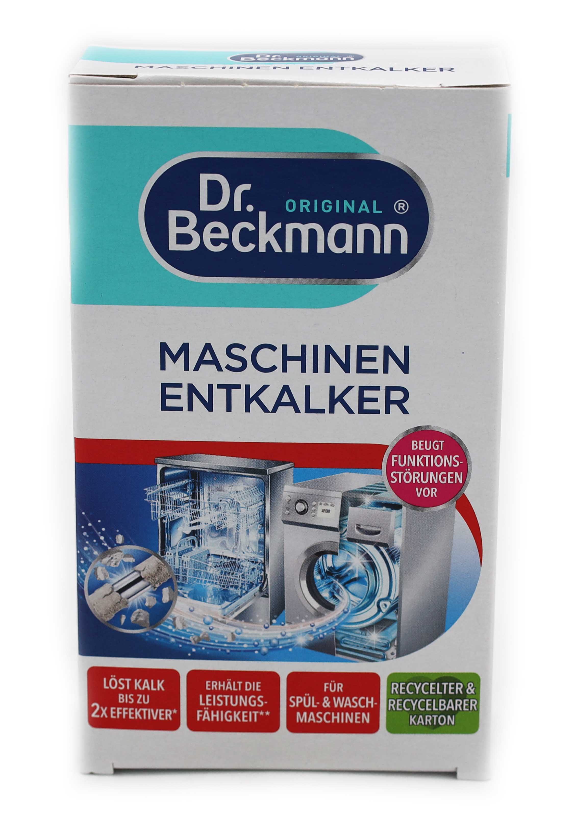 Dr.Beckmann Maschinen-Entkalker Beutel 2x50g