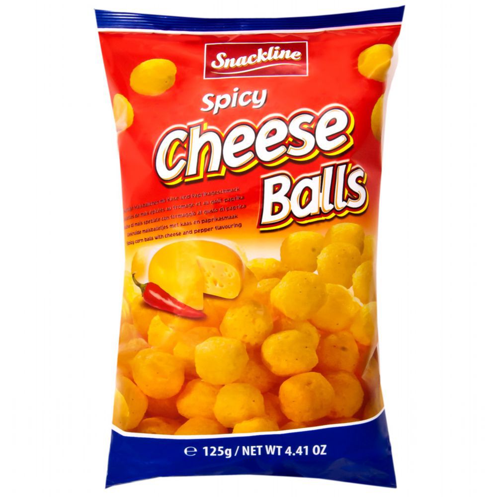 Spicy Cheese Balls 125g