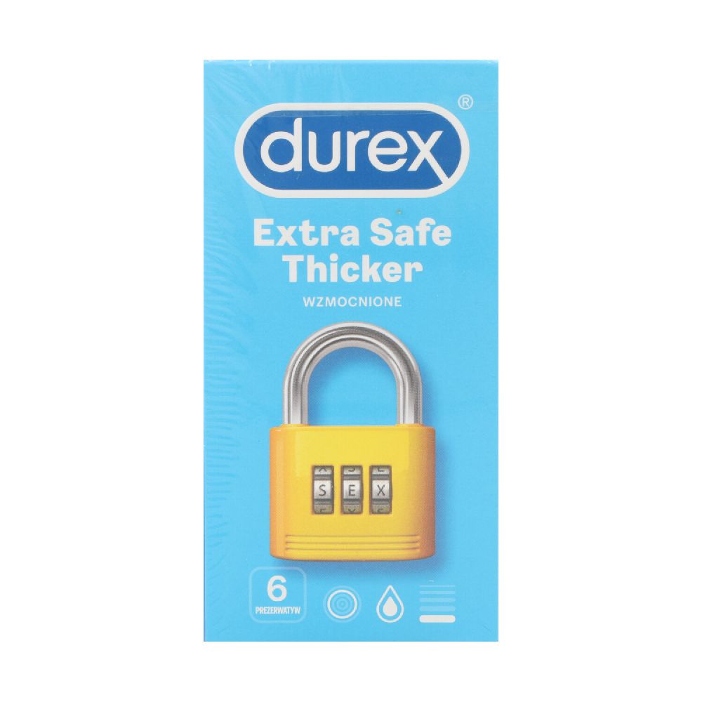 Durex Extra Safe Kondome 6Stück MHD 11-2024