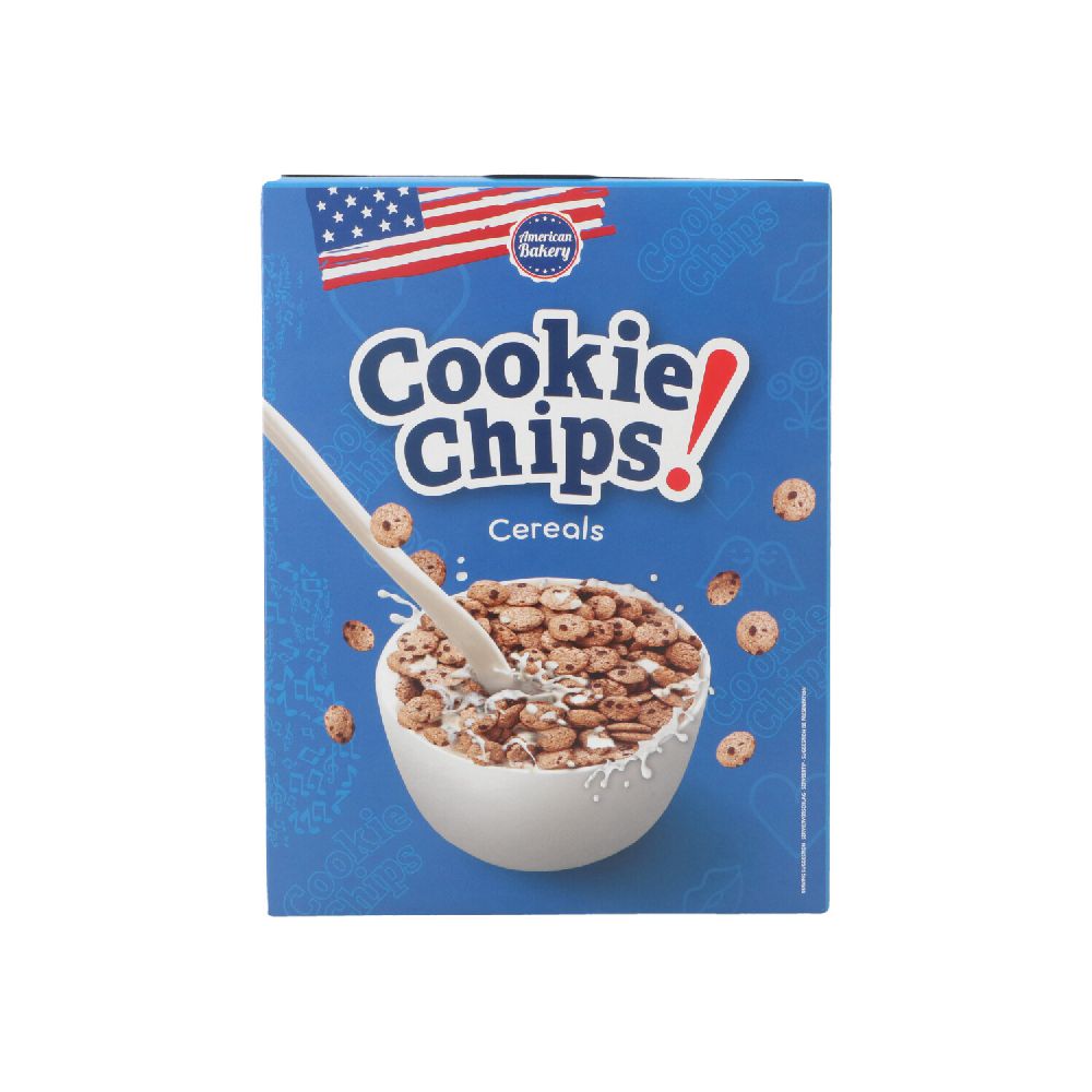American Bakery Cereal 180gr Cookie Chips MHD26/06/2023