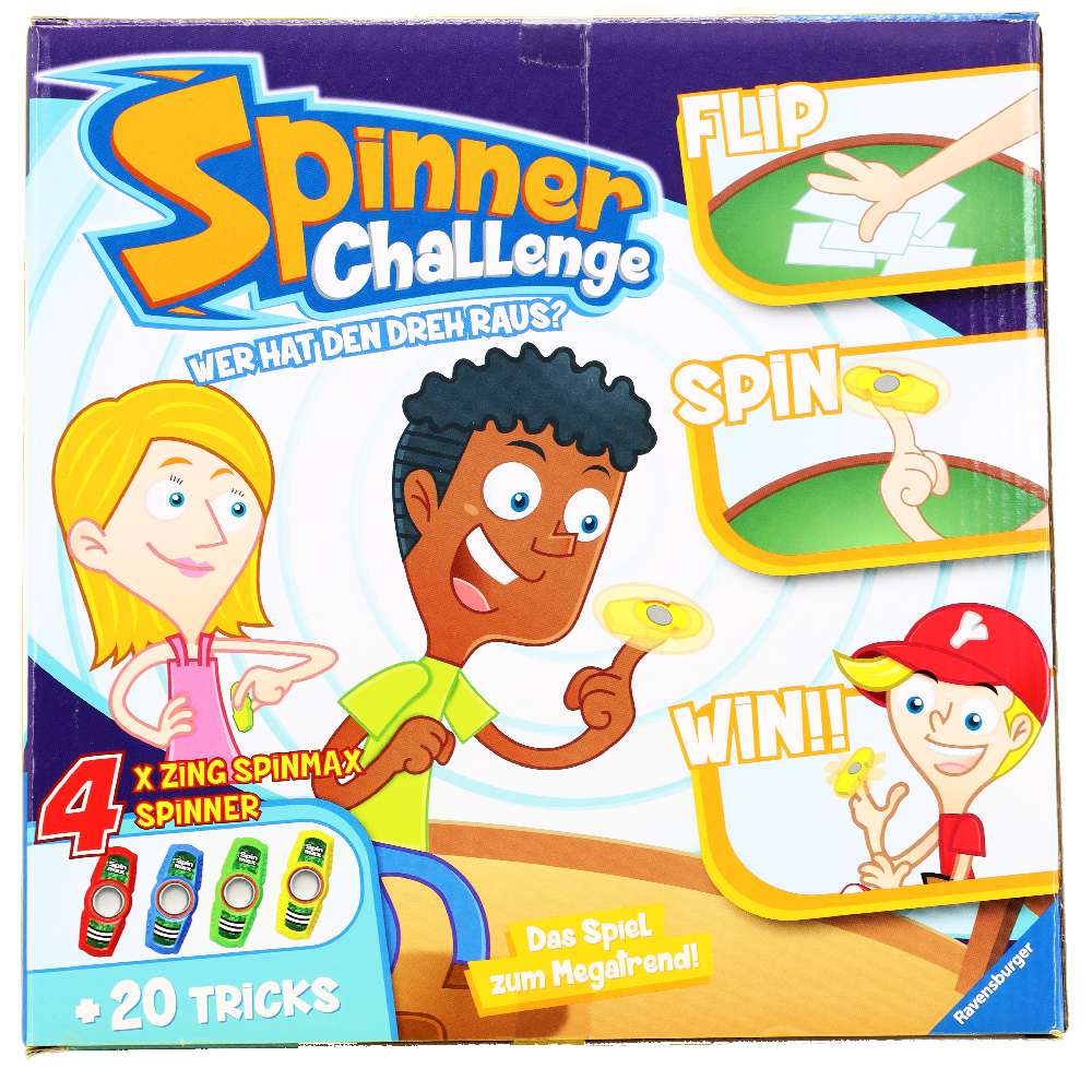 Spinner Challenge 4x Spinner und 20x Challenges