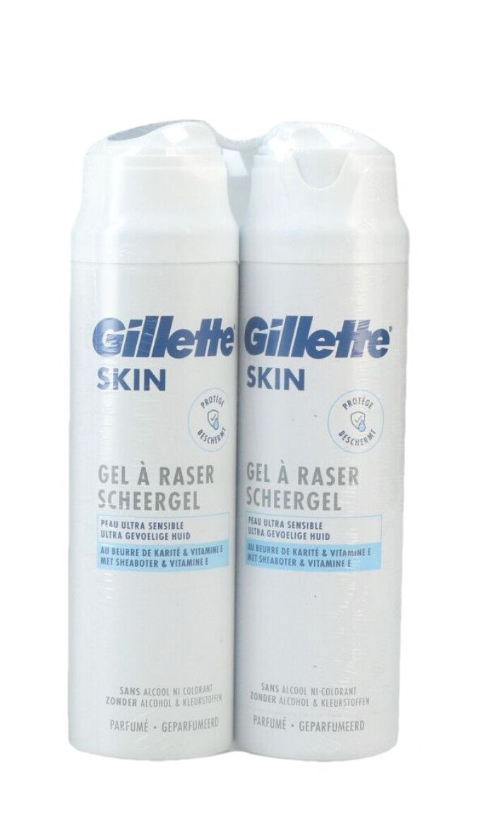 Gillette Rasiergel Ultra Sensitive 2x200ml