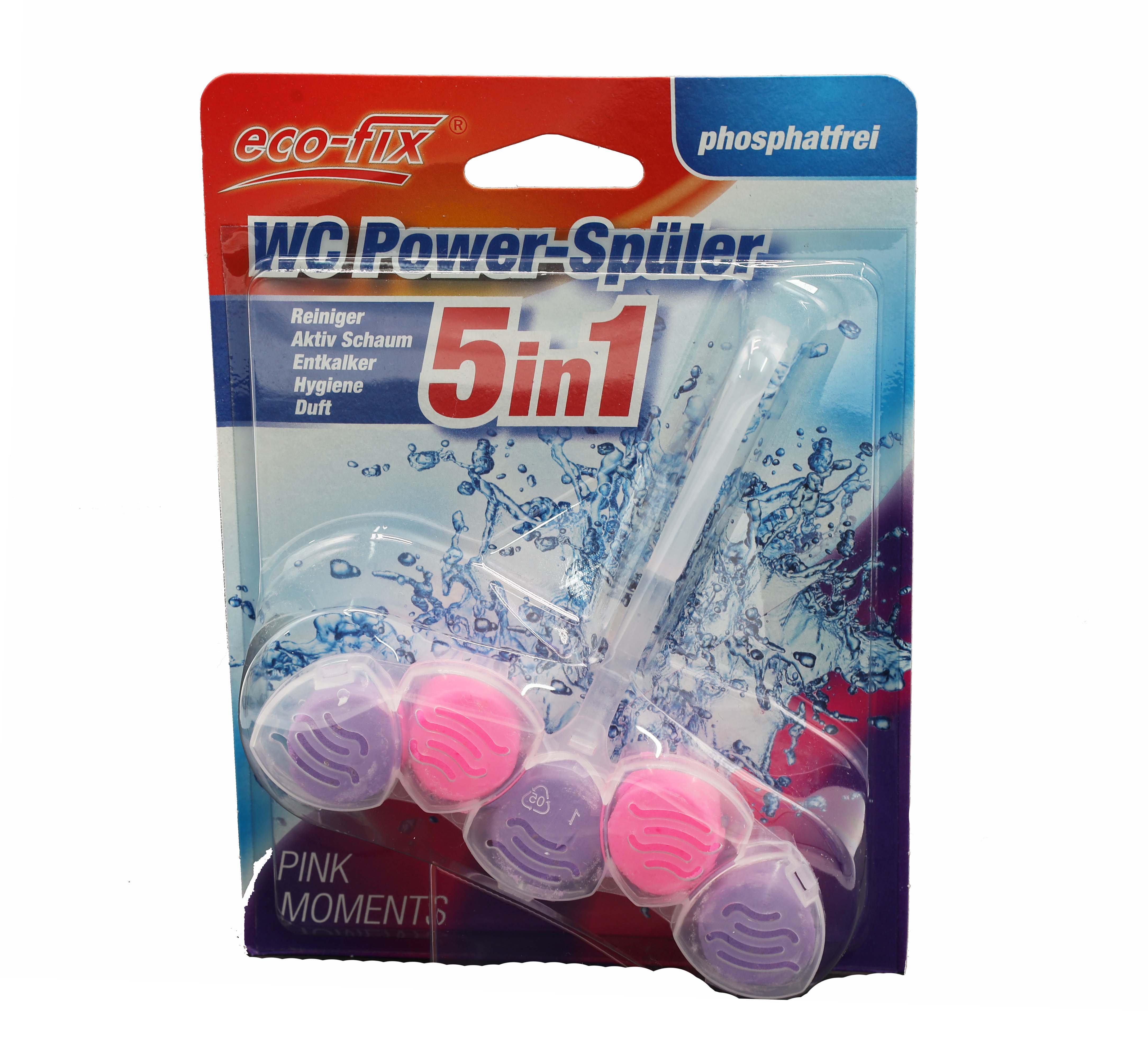 eco-fix WC Power Spüler 5in1 Pink Moments 50 g