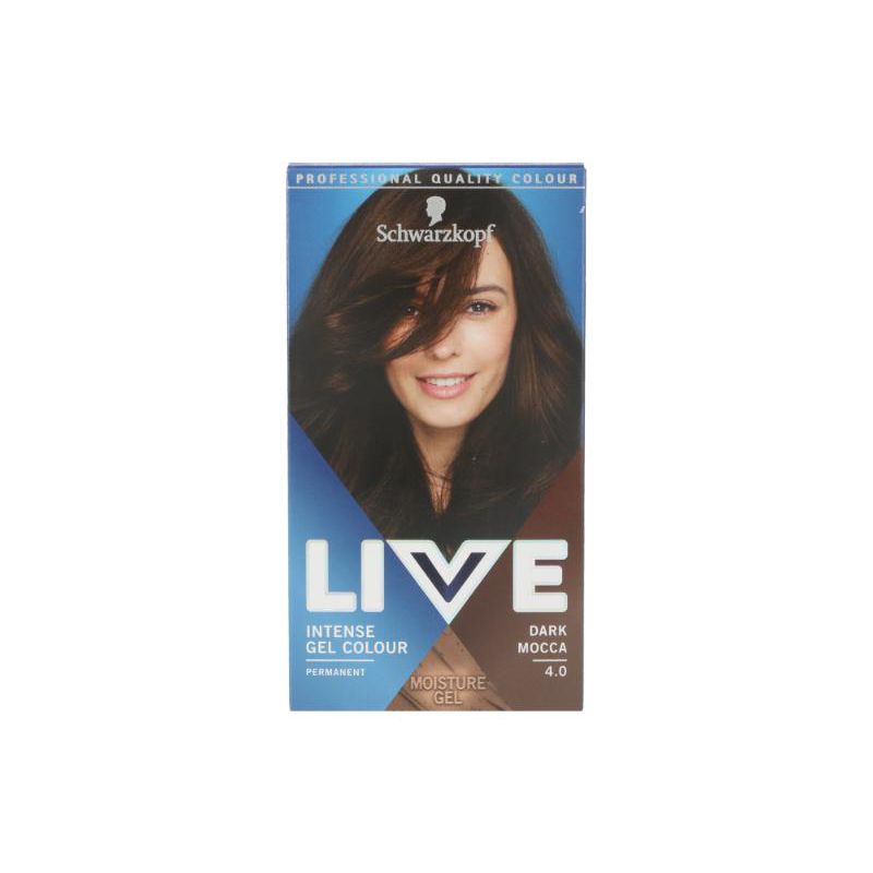 Schwarzkopf Live Haarfarbe 4.0 Dunkler Mokka
