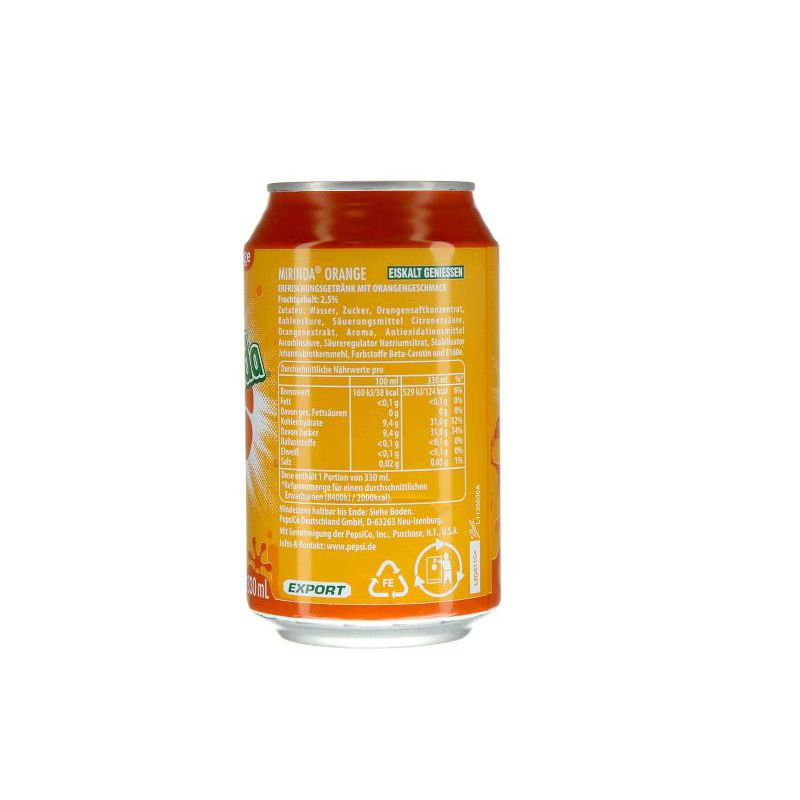 Mirinda Orange (24 x 0,33 Liter Dosen)