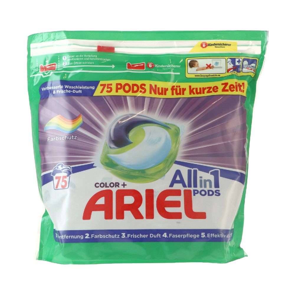 Ariel Waschmittel All-in-1 Pods 75WL Color+