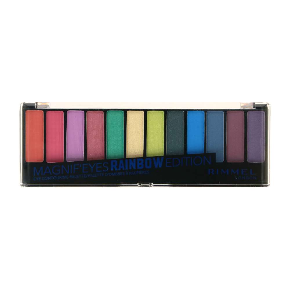 Rimmel Make-Up Eyeshadow Palette 14,2gr 011 Rainbow Edtion