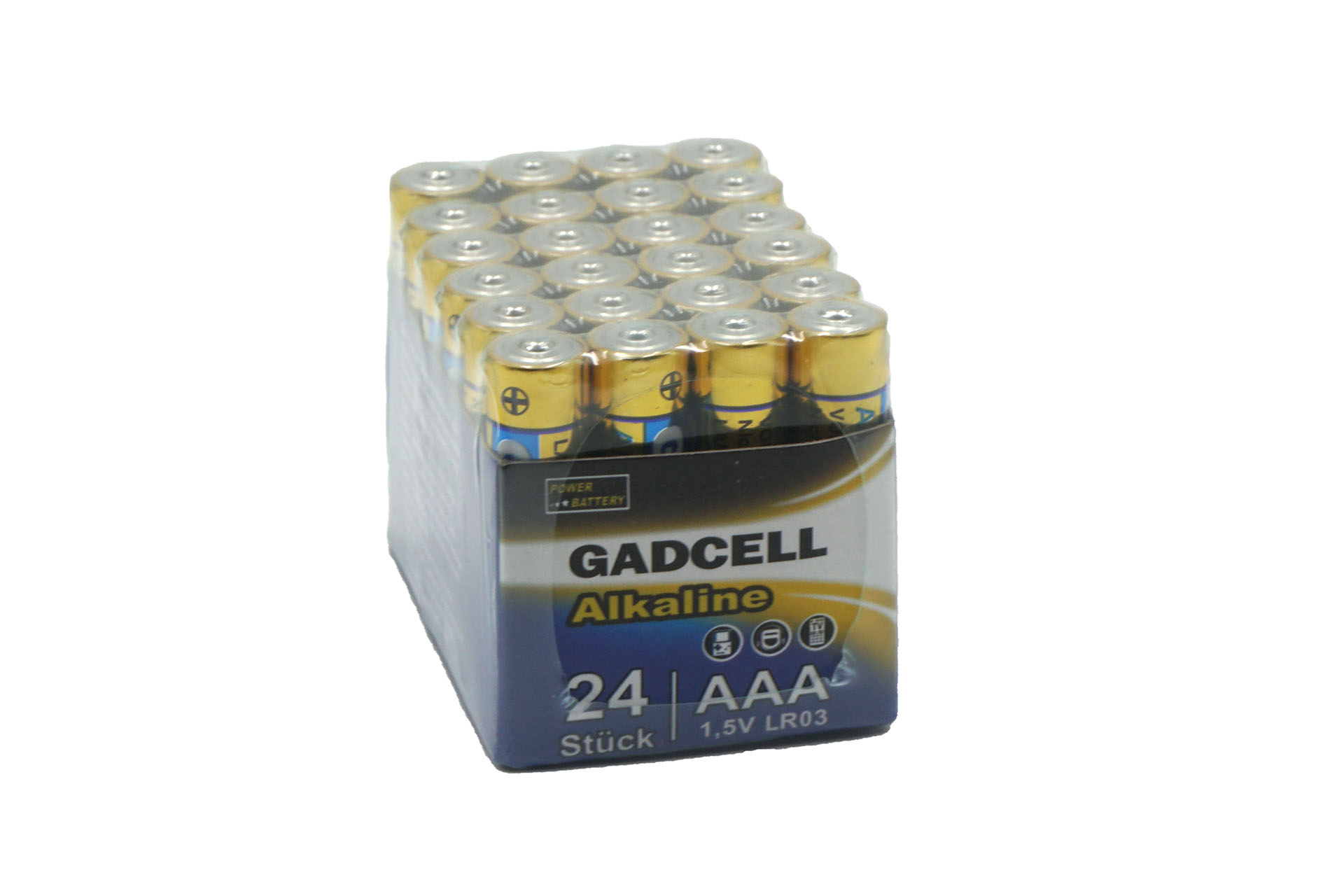Cadcell Alkaline POWER AAA/LR03 24iger