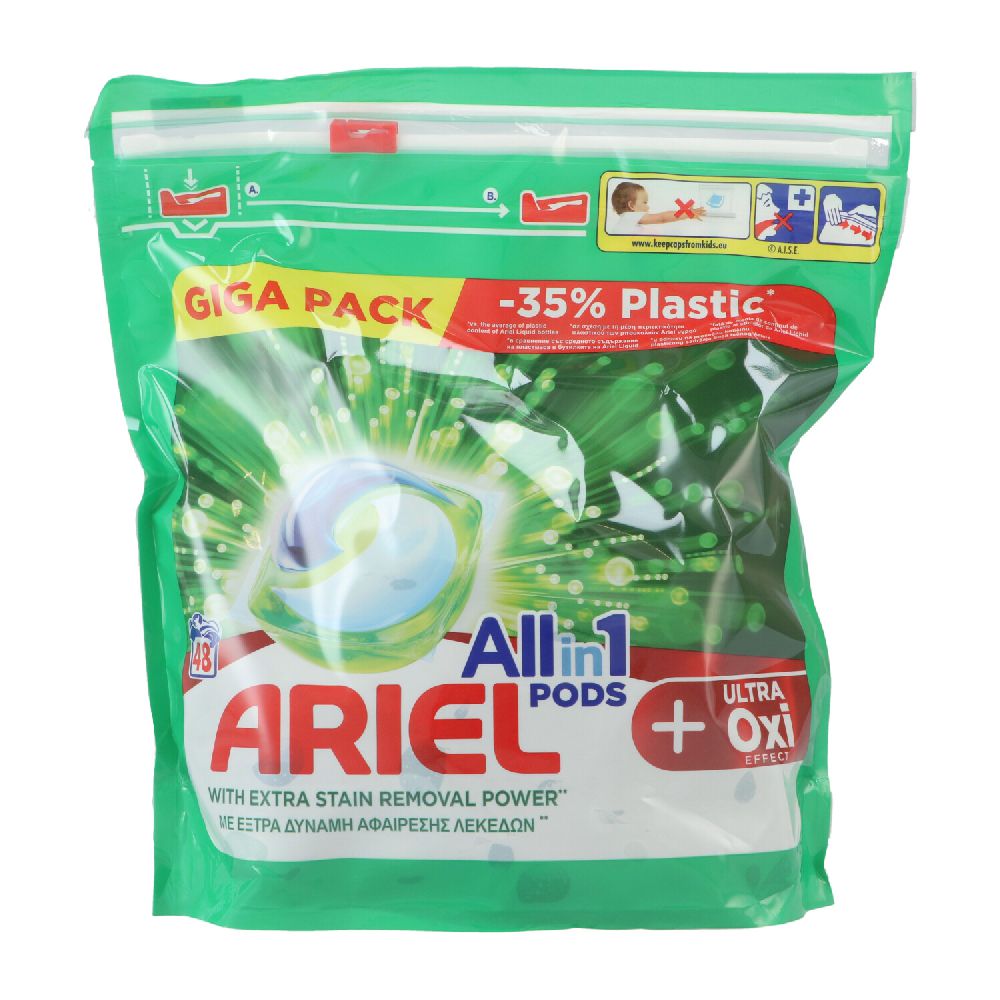 Ariel Waschmittel All-in-1 Pods 48WL Ultra Fleckentferner