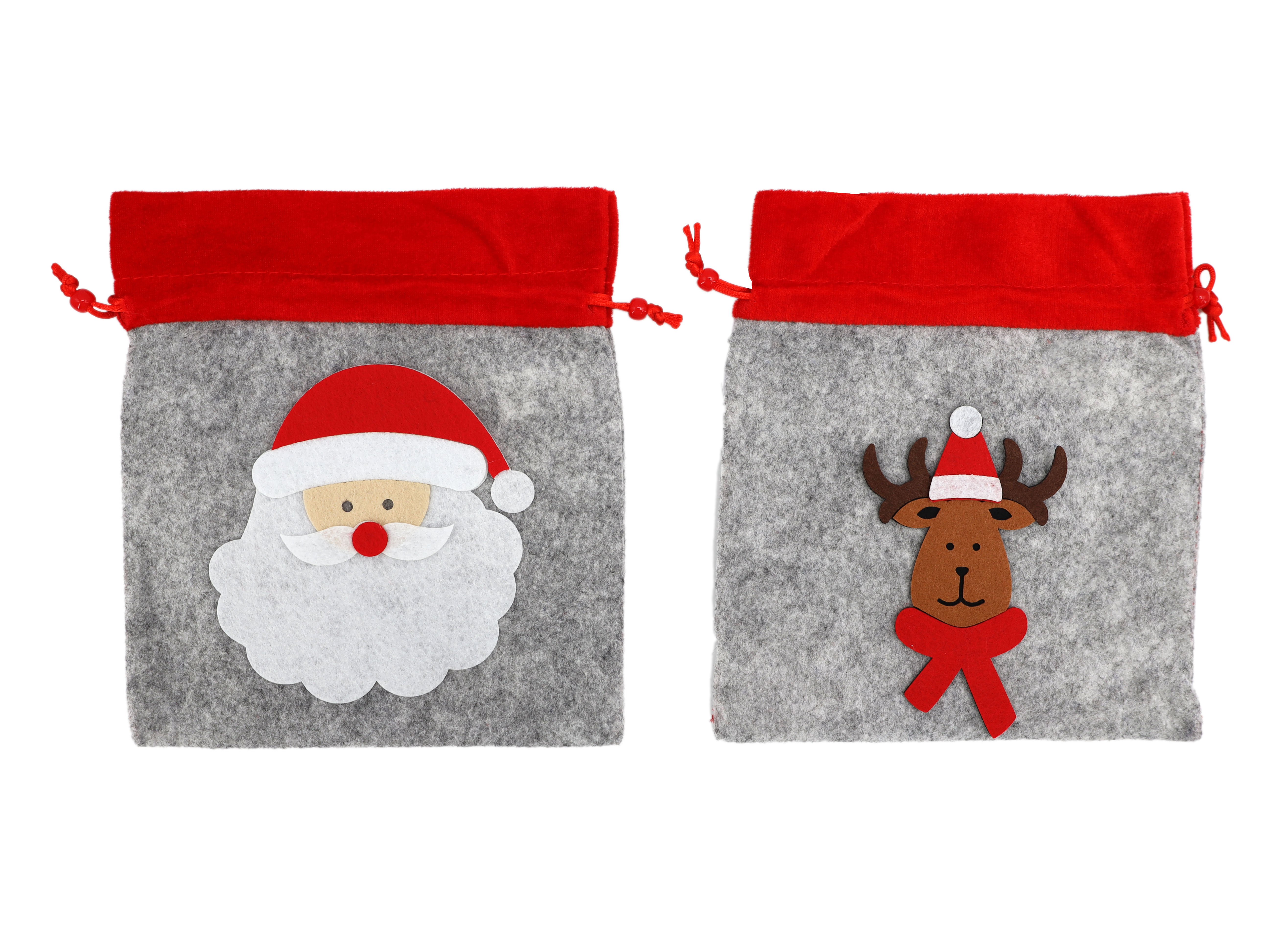 Filztasche Weihnachten, 2 Designs, 21x23 cm