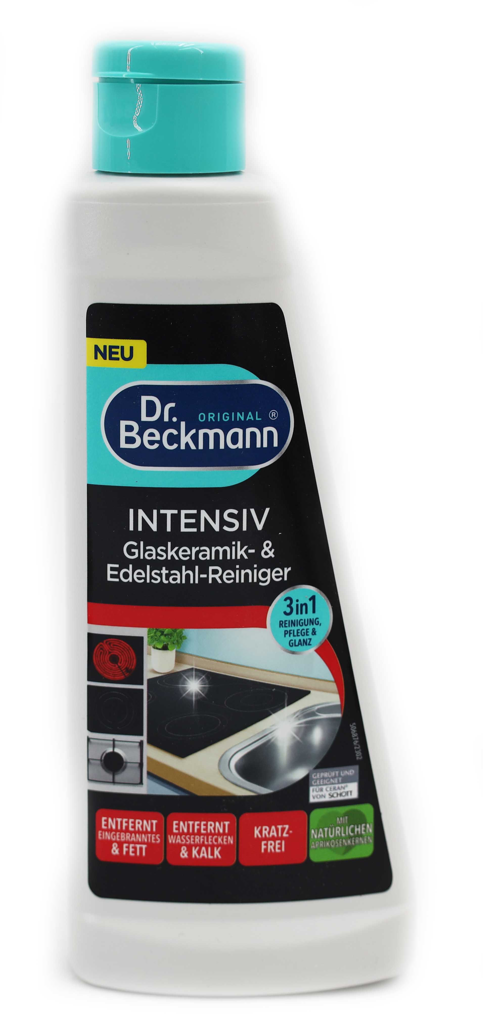 Dr.Beckmann Glaskeramik & Edelstahl Intensiv-Reiniger 250ml