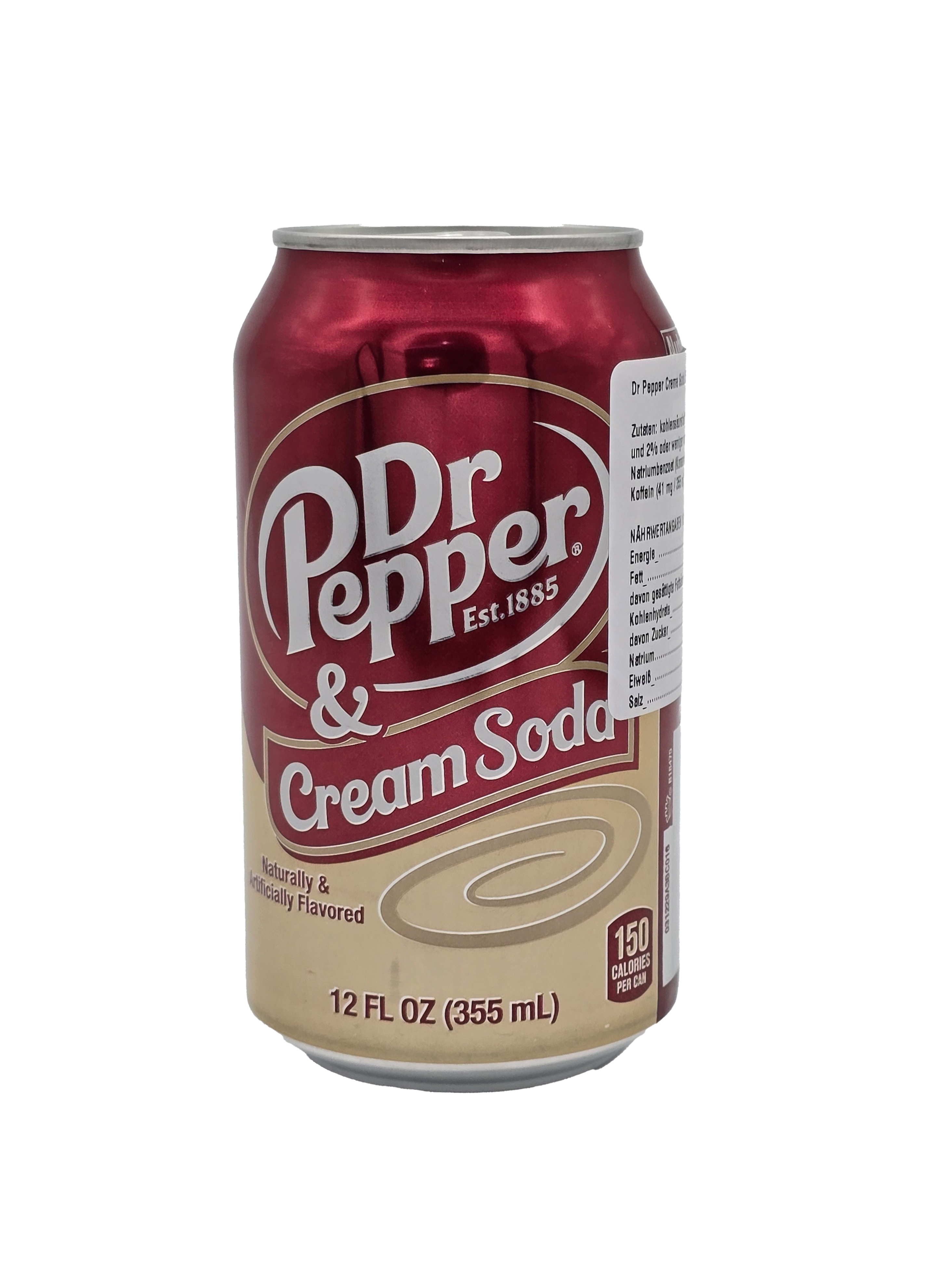 Dr Pepper USA Cream & Soda 355ml