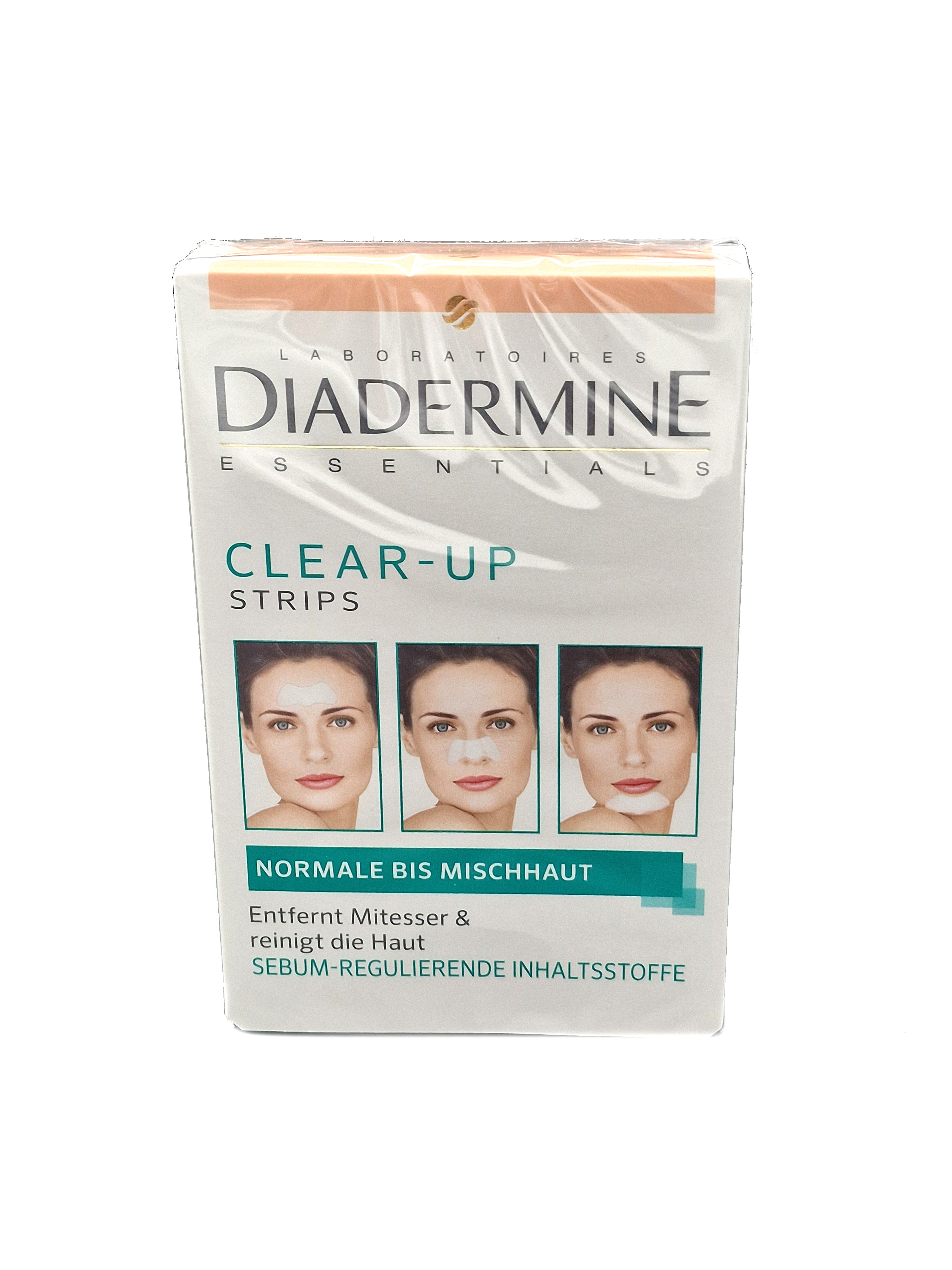 Diadermine Clear up Strips (6 Strips)