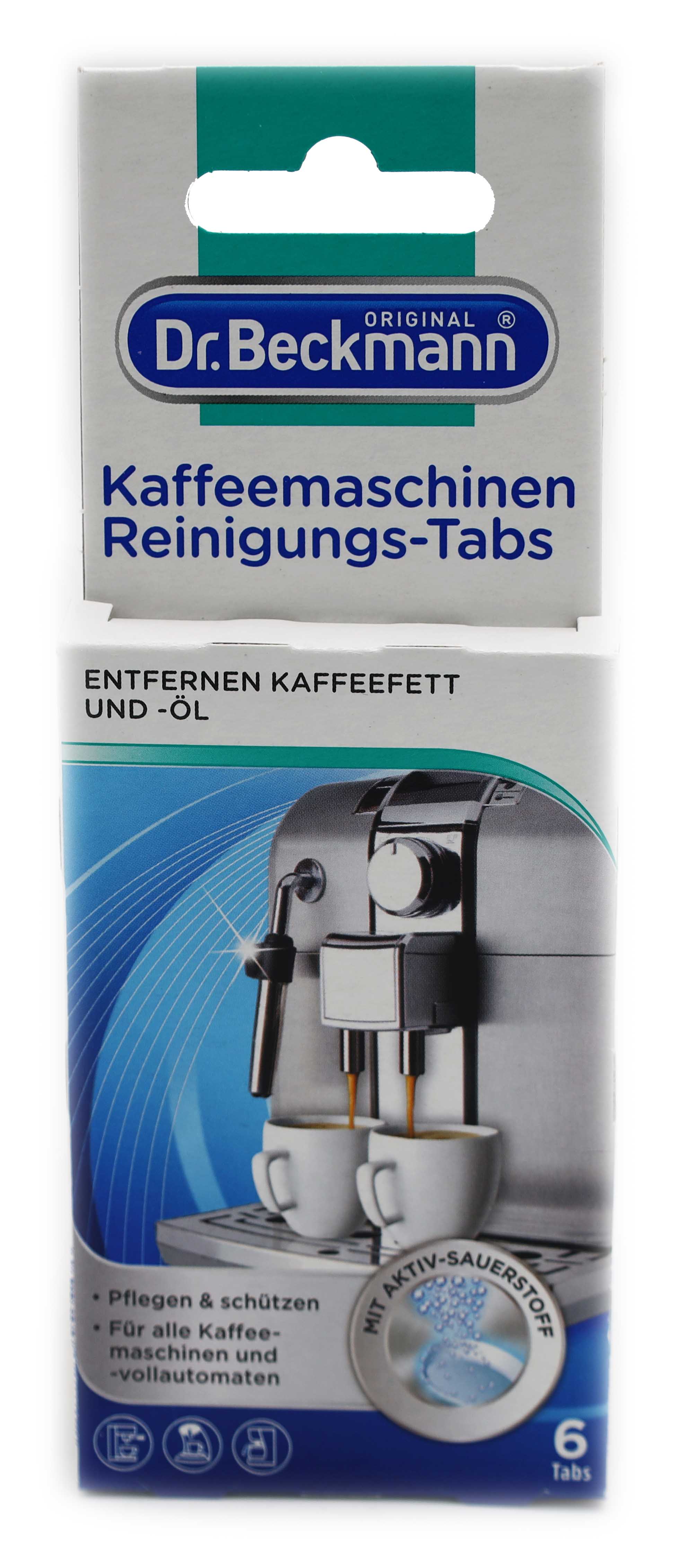 Dr.Beckmann Kaffemaschinen Reinigungs-Tabs 6er