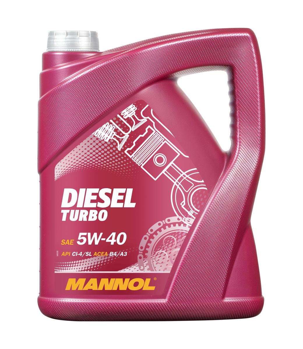 MANNOL Diesel Turbo 5W-40 Motoröl 5l