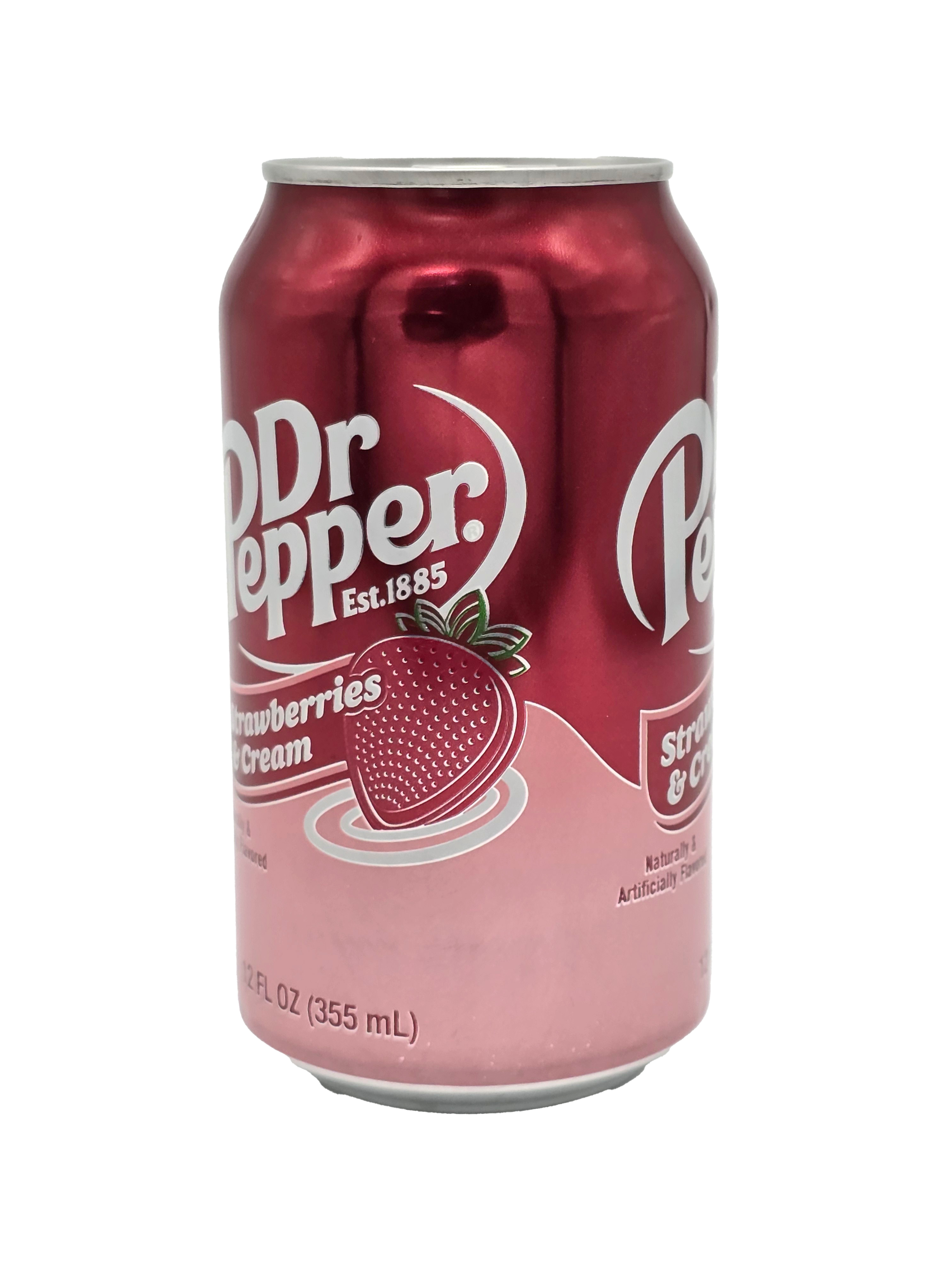 Dr Pepper USA Strawberries & Cream 355ml