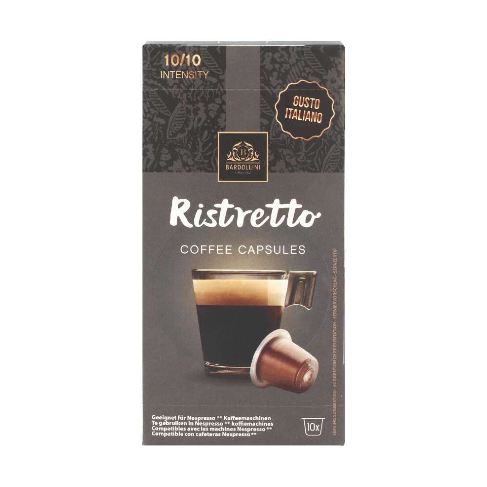 *Bardollini Kaffee 10Sück Kapseln Ristretto- Intensity 10/10