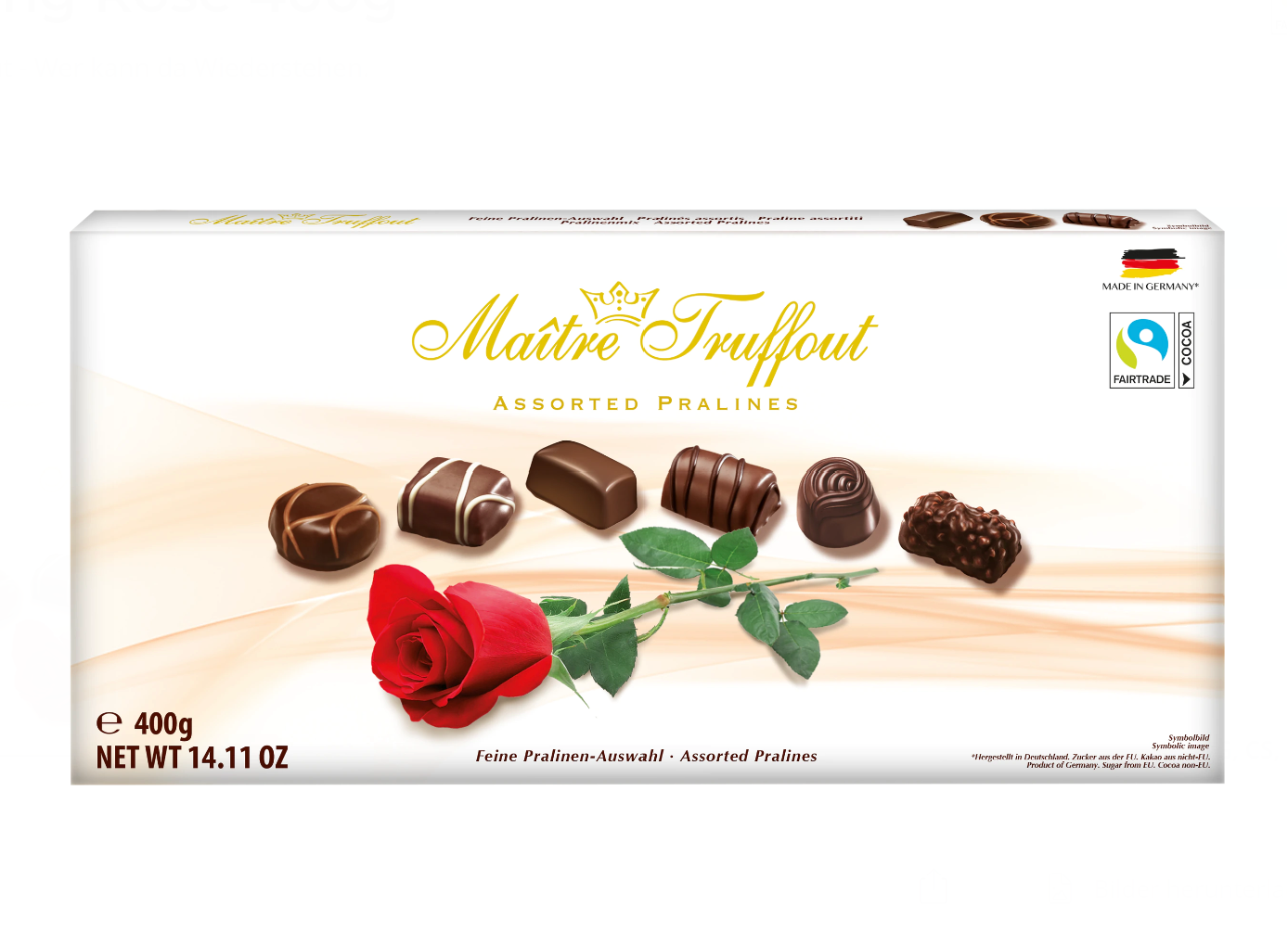 Pralinenmischung Rose 400g