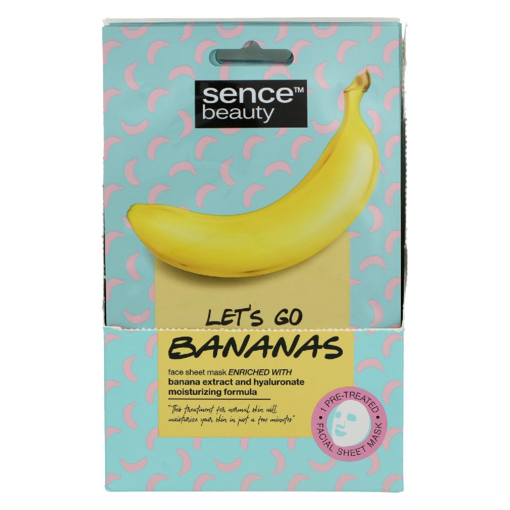 Sencebeauty Tuchmaske mit Banane 20ml