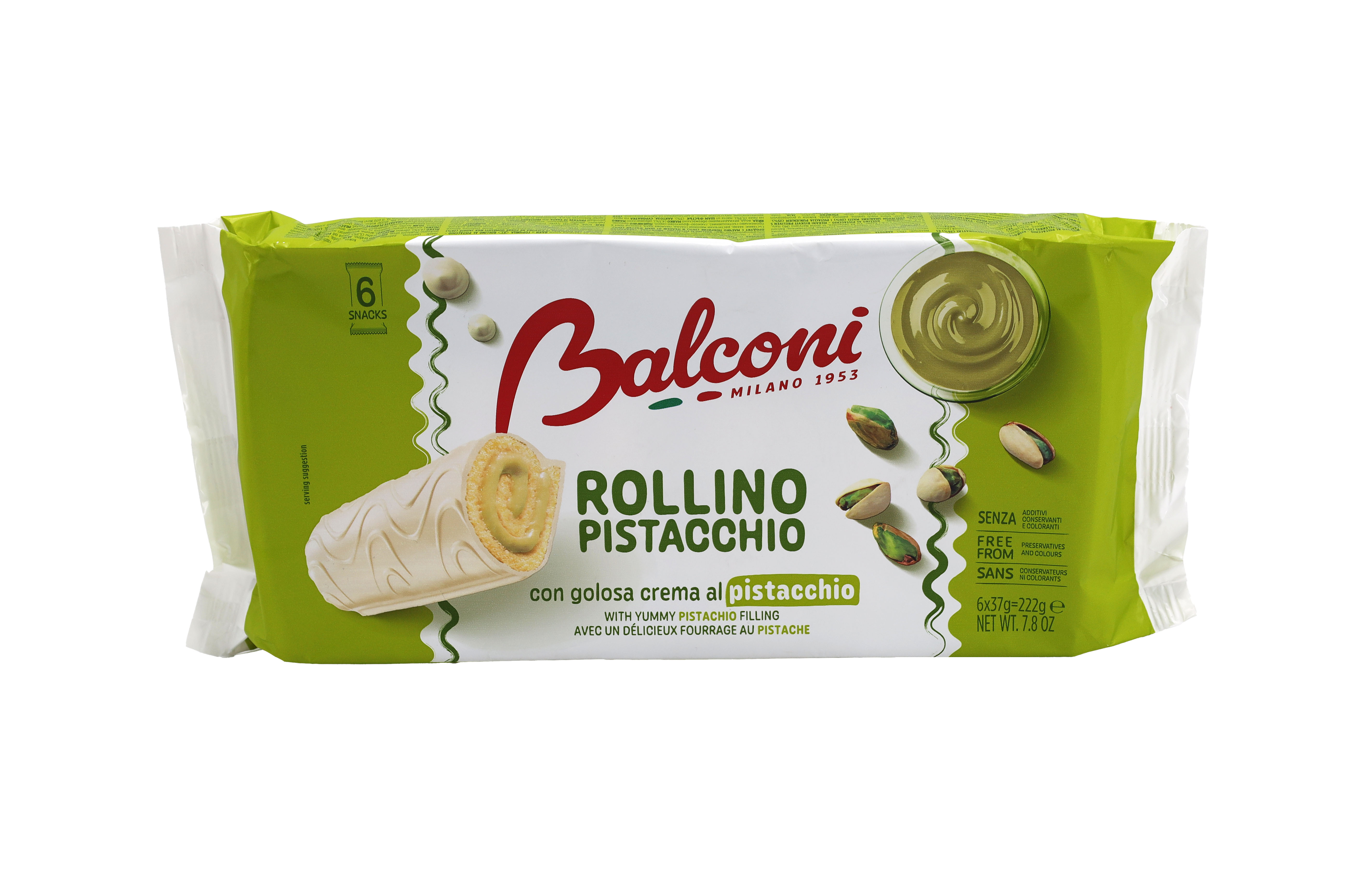 Balconi Rollino al Pistacchio 222g