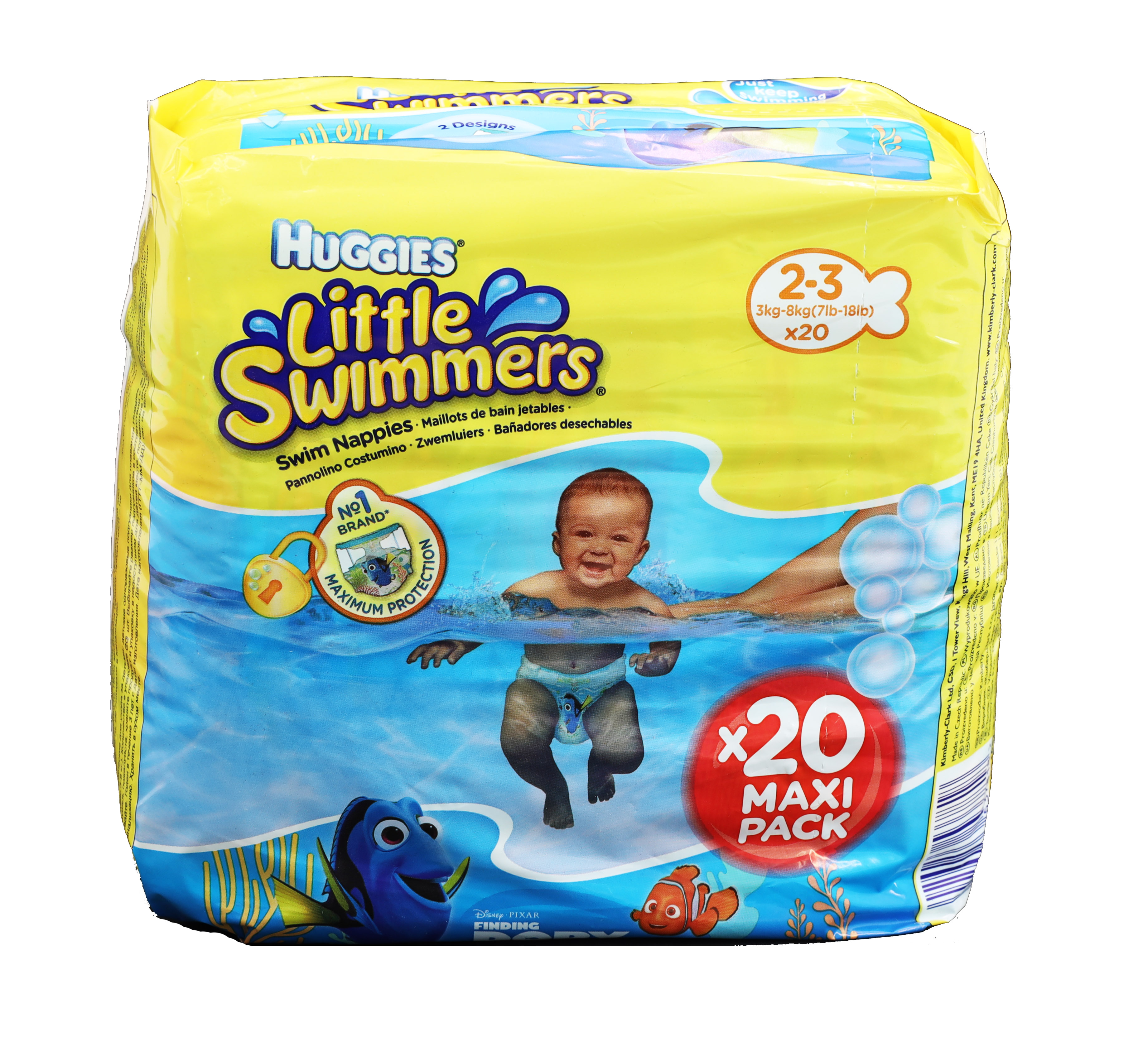 Huggies Little Swimmers Finding Dory Size 2-3 20pcs