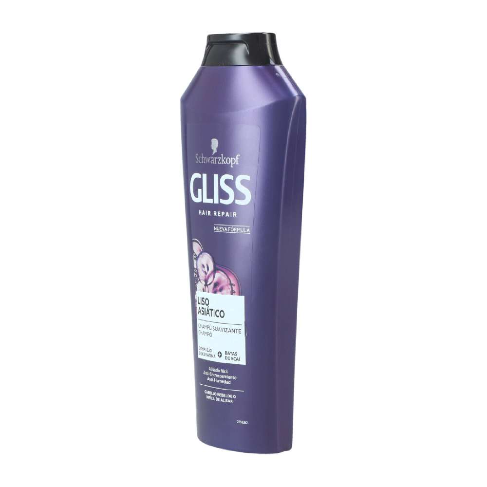 *Gliss Shampoo 370ml Asian Straight