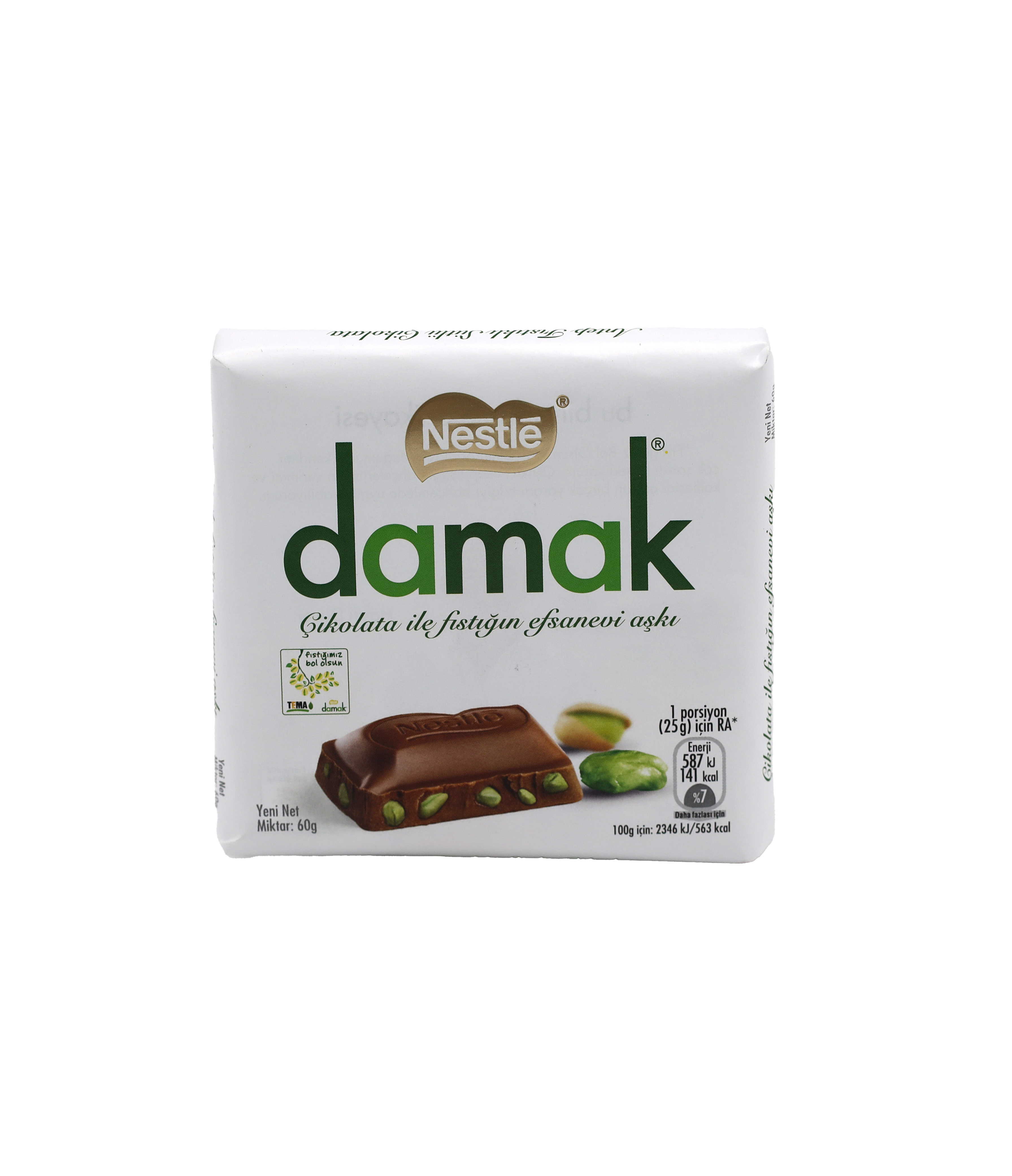 Nestle Damak Milk Chocolate 60g