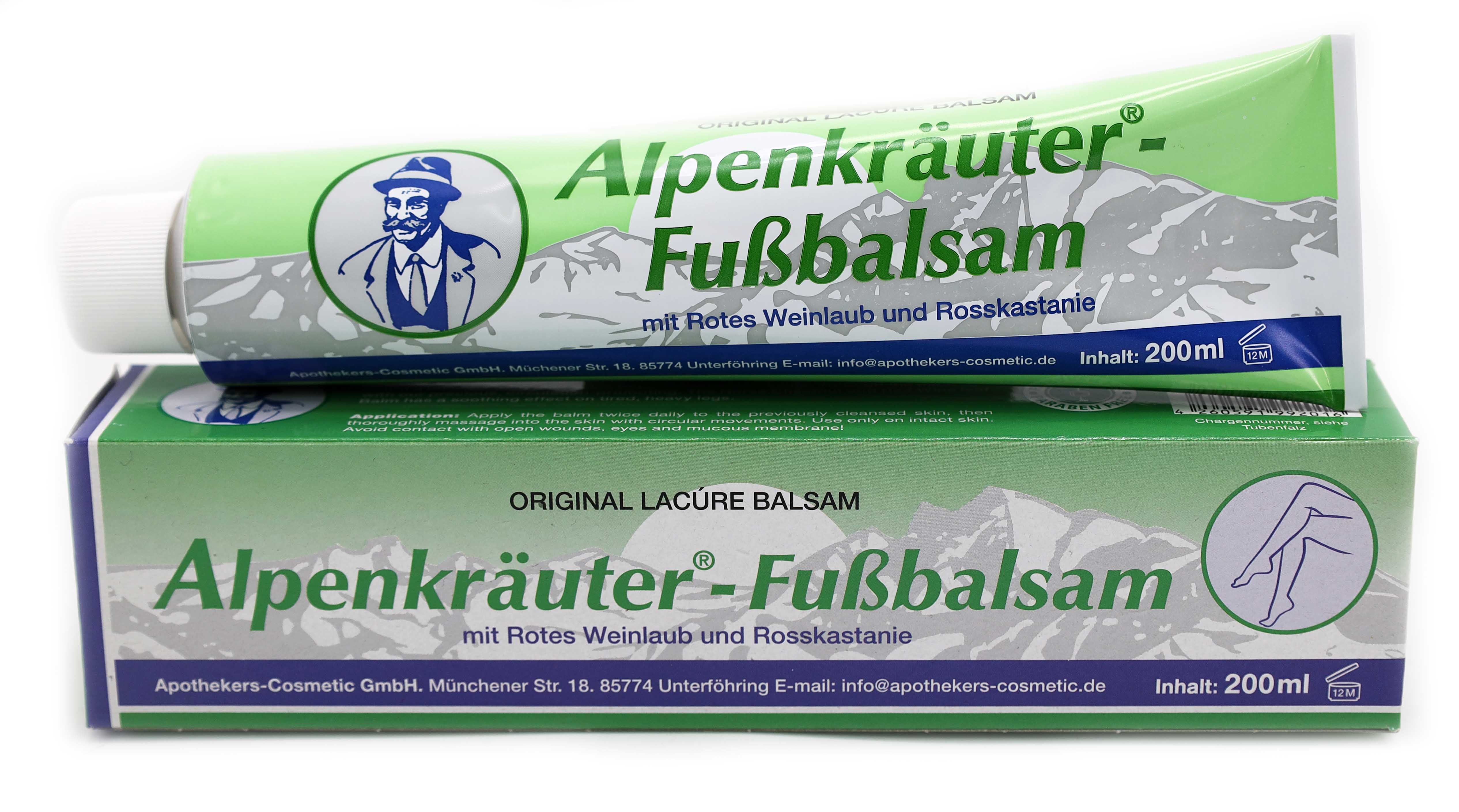 Alpenkräuter-Fußbalsam (200 ml)
