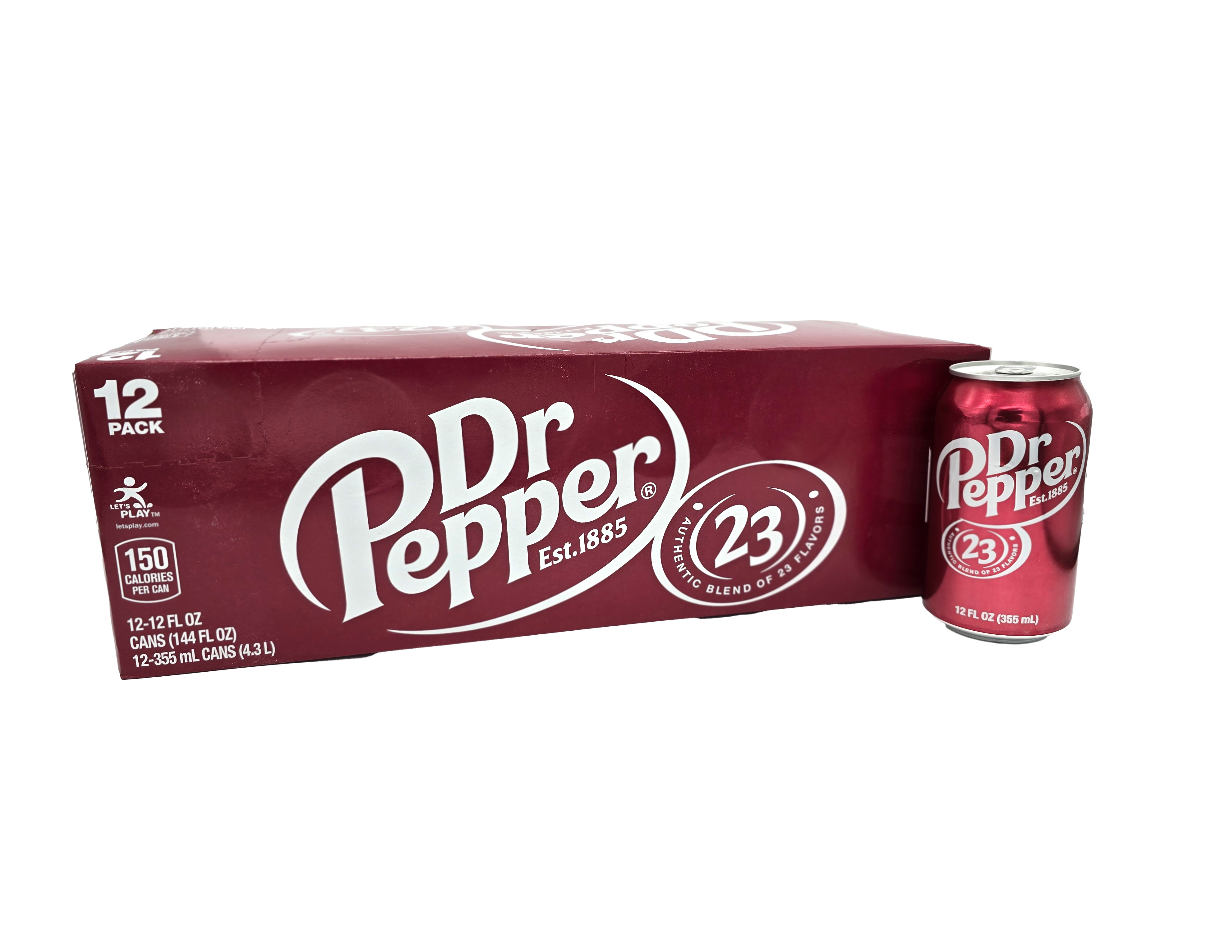 Dr Pepper USA Regular 12x 355ml