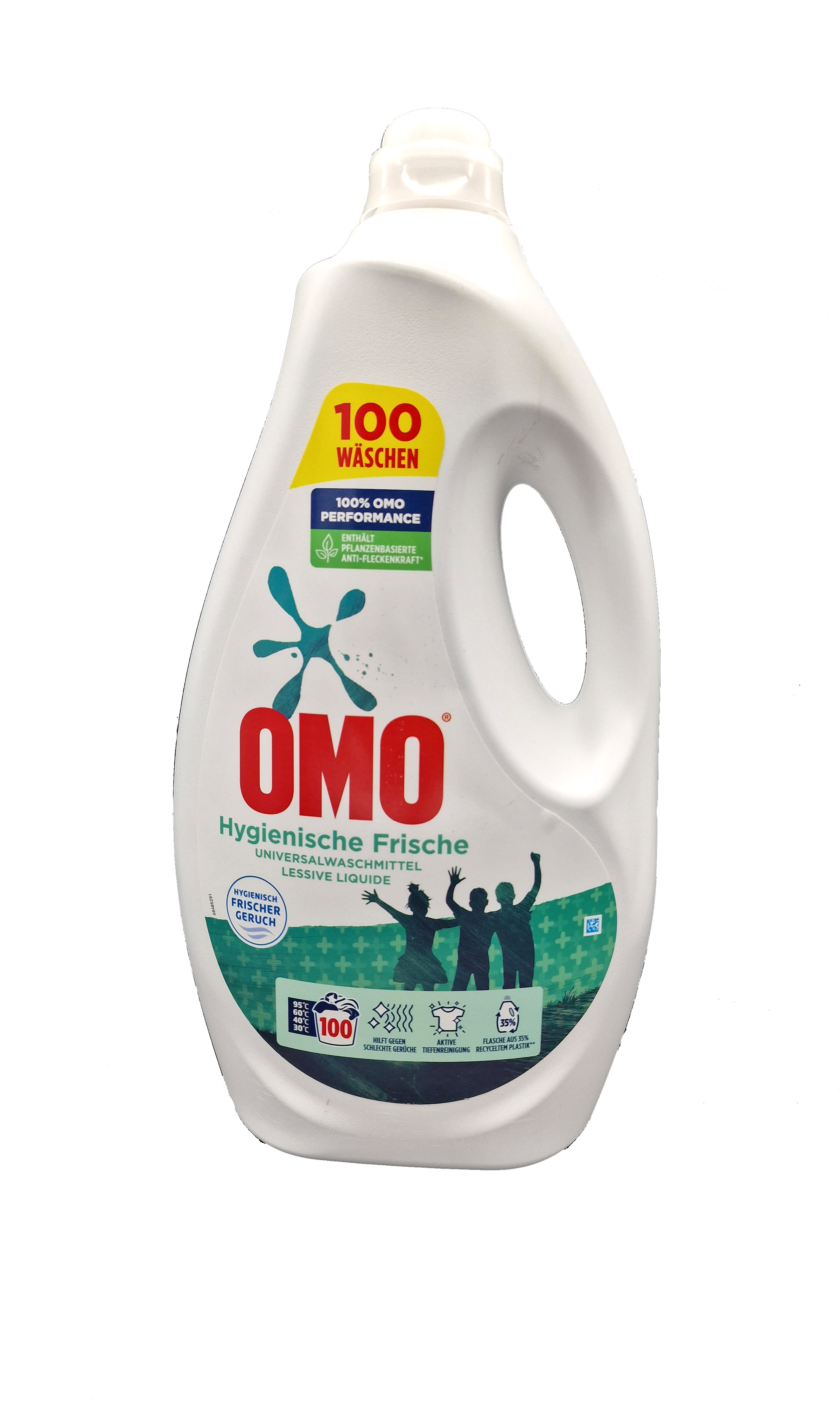 Omo Flüssigwaschmittel 5L Hygiene 100Wl