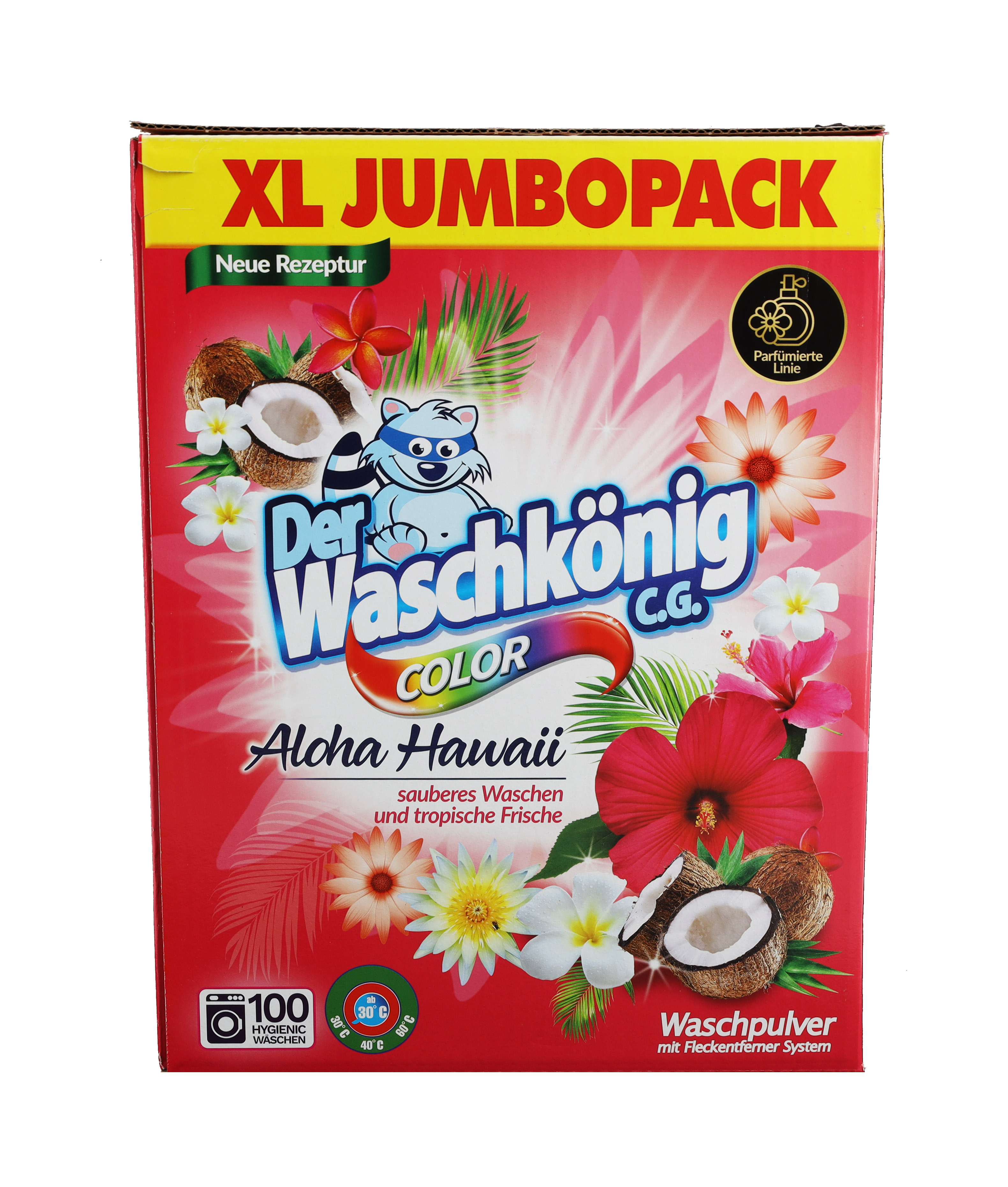 Waschkönig Aloha Hawaii Color Waschpulver 6,5 kg BOX 100WL