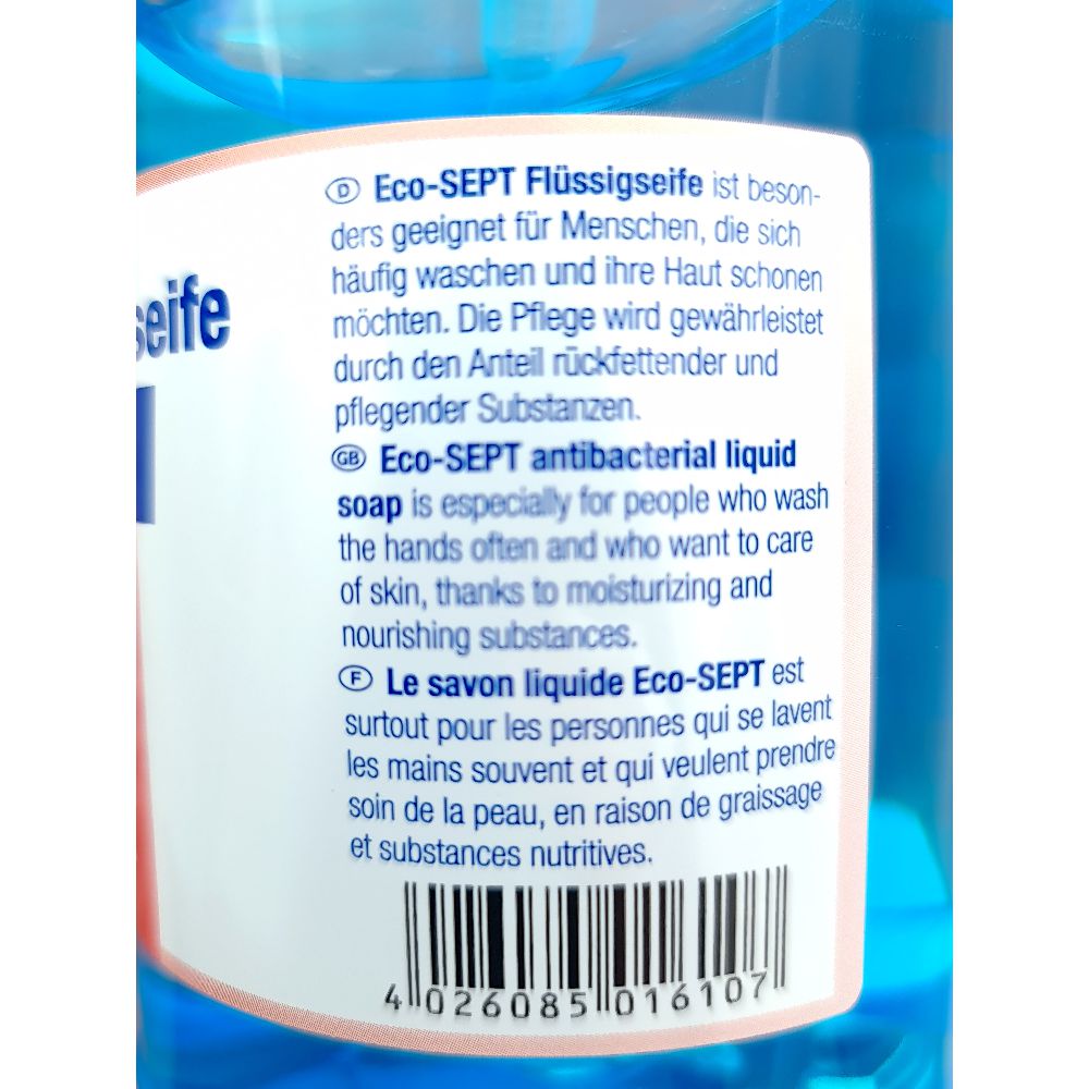 Eco-SEPT Flüssighandseife mit antibakterieller Wirkung 500ml