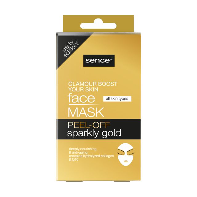 Sencebeauty Peel-Off Gesichtsmaske Gold 5x8gr Neue Formel