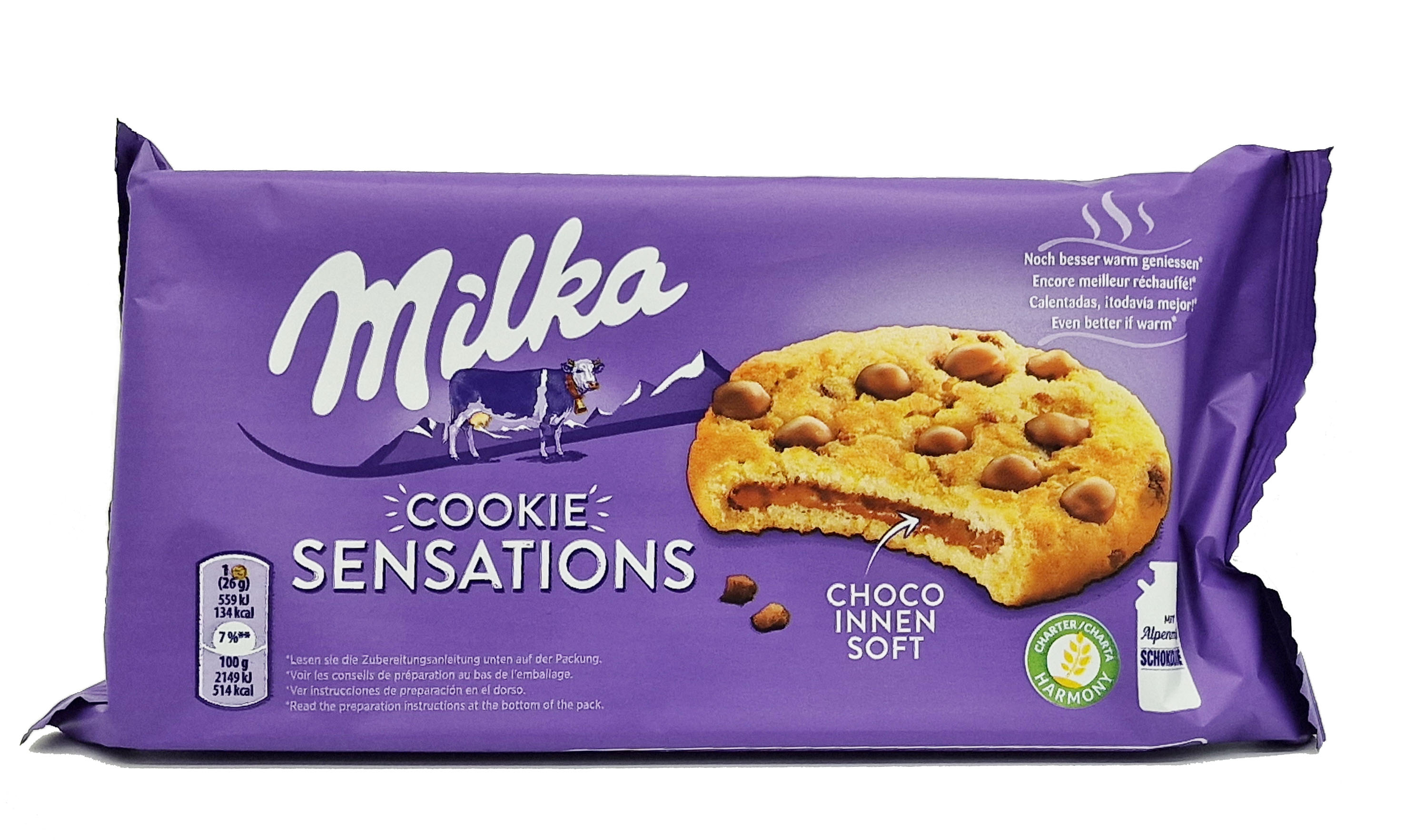 Milka Kekse 156g Sensations Chocolate MHD08/11/2023