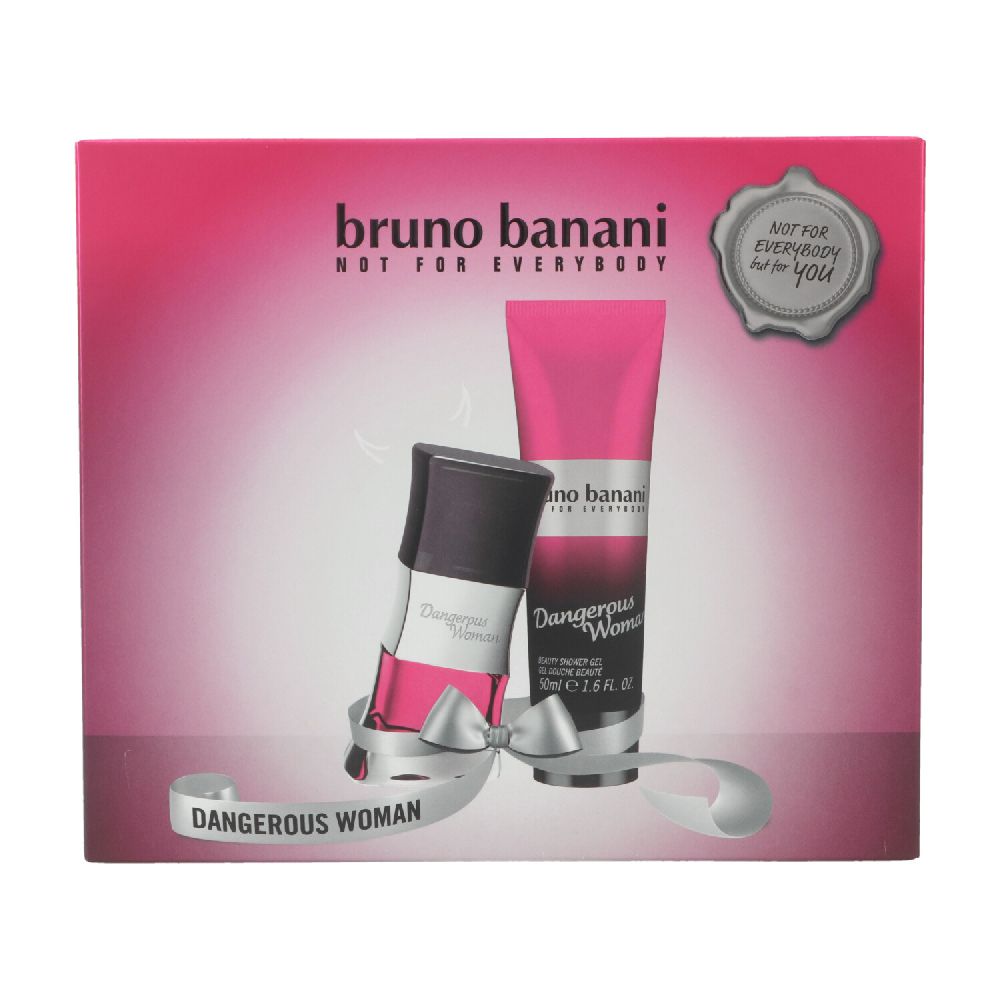 Bruno Banani Geschenkset EDT 20ml+SG 50ml For Women Dangerous Woman