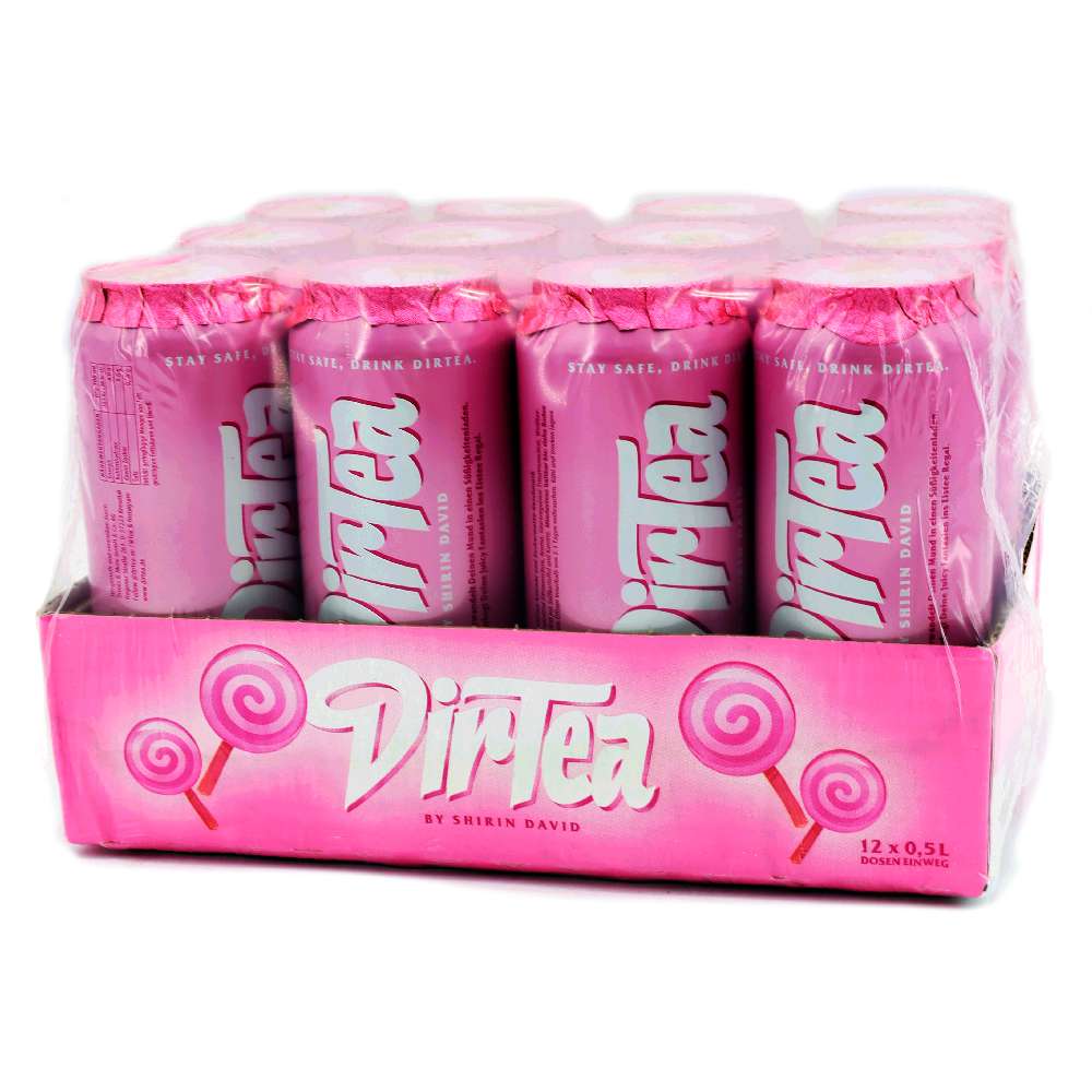 DirTea Eistee Candy Shop (12x0,5 Liter Dosen) MHD032023