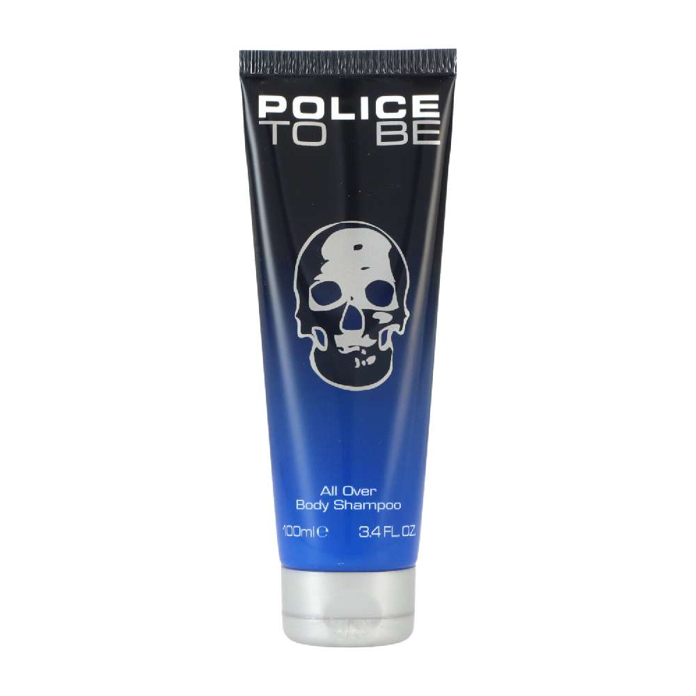Police Duschgel 100ml Tube For Men To Be Skull