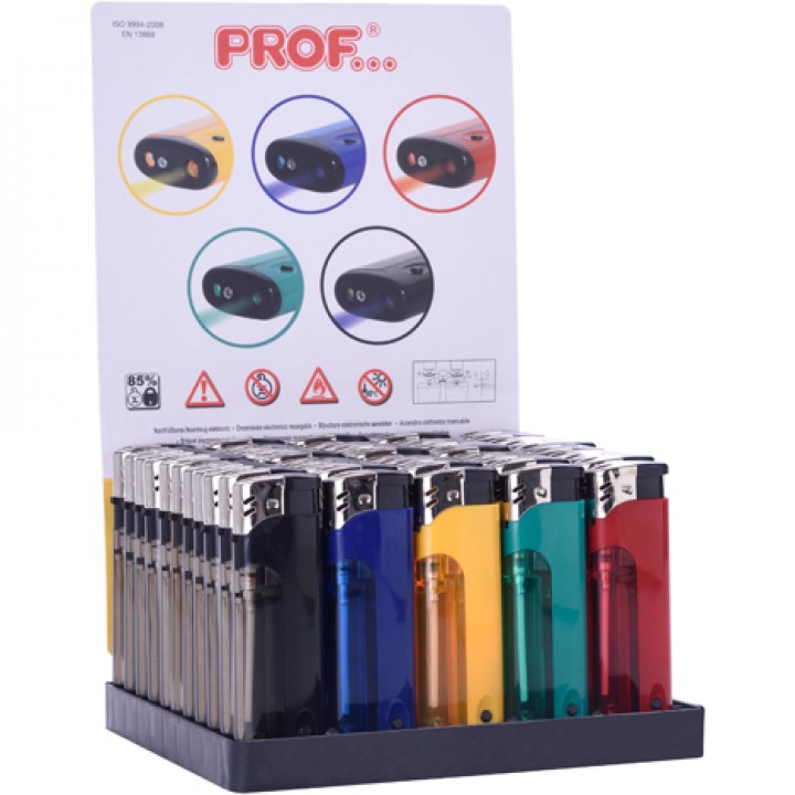PROF Feuerzeug Twig Colors mit LED-Licht