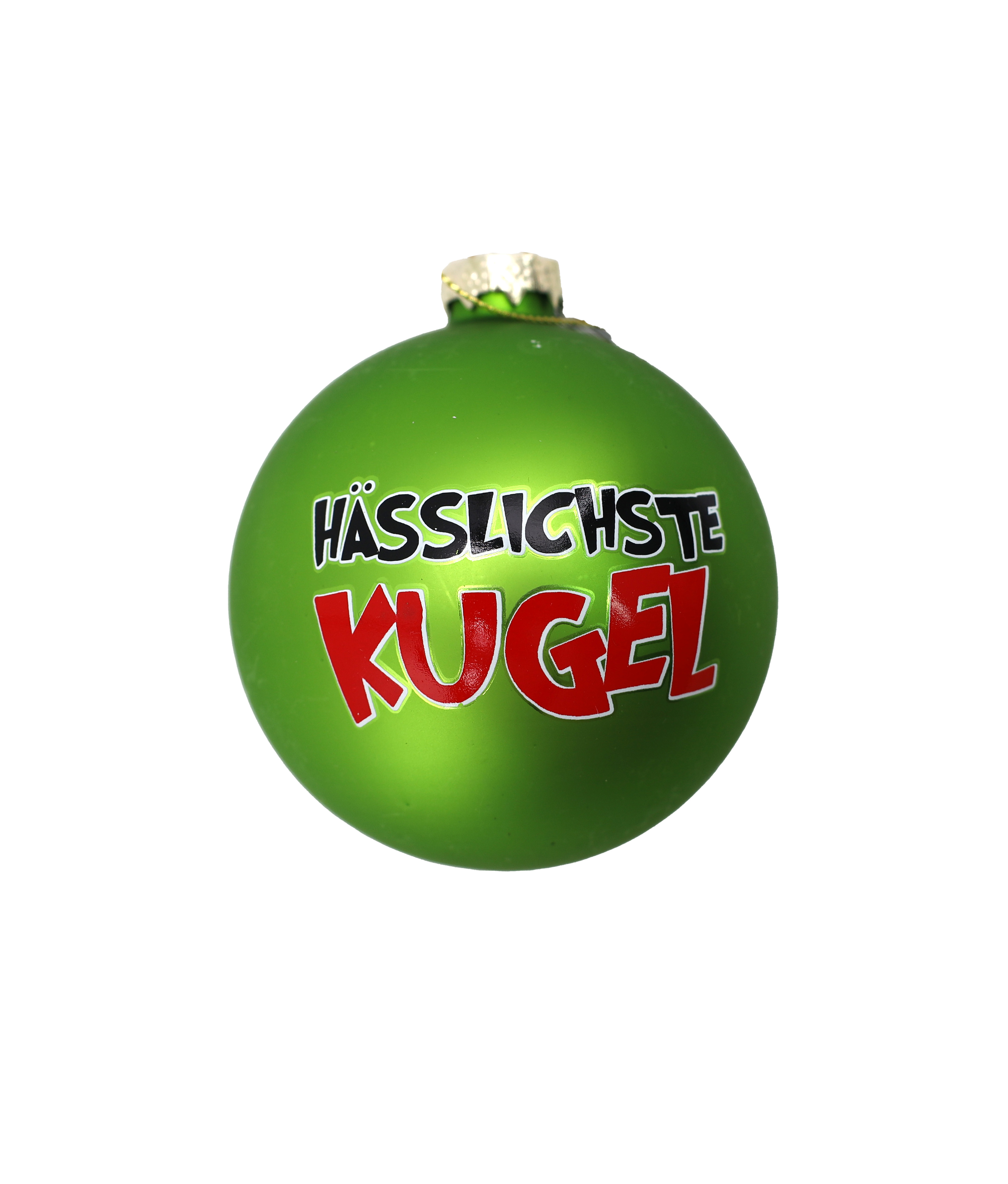 Weihnachtskugeln Glas "Festtags-Muffel" Ø 8cm