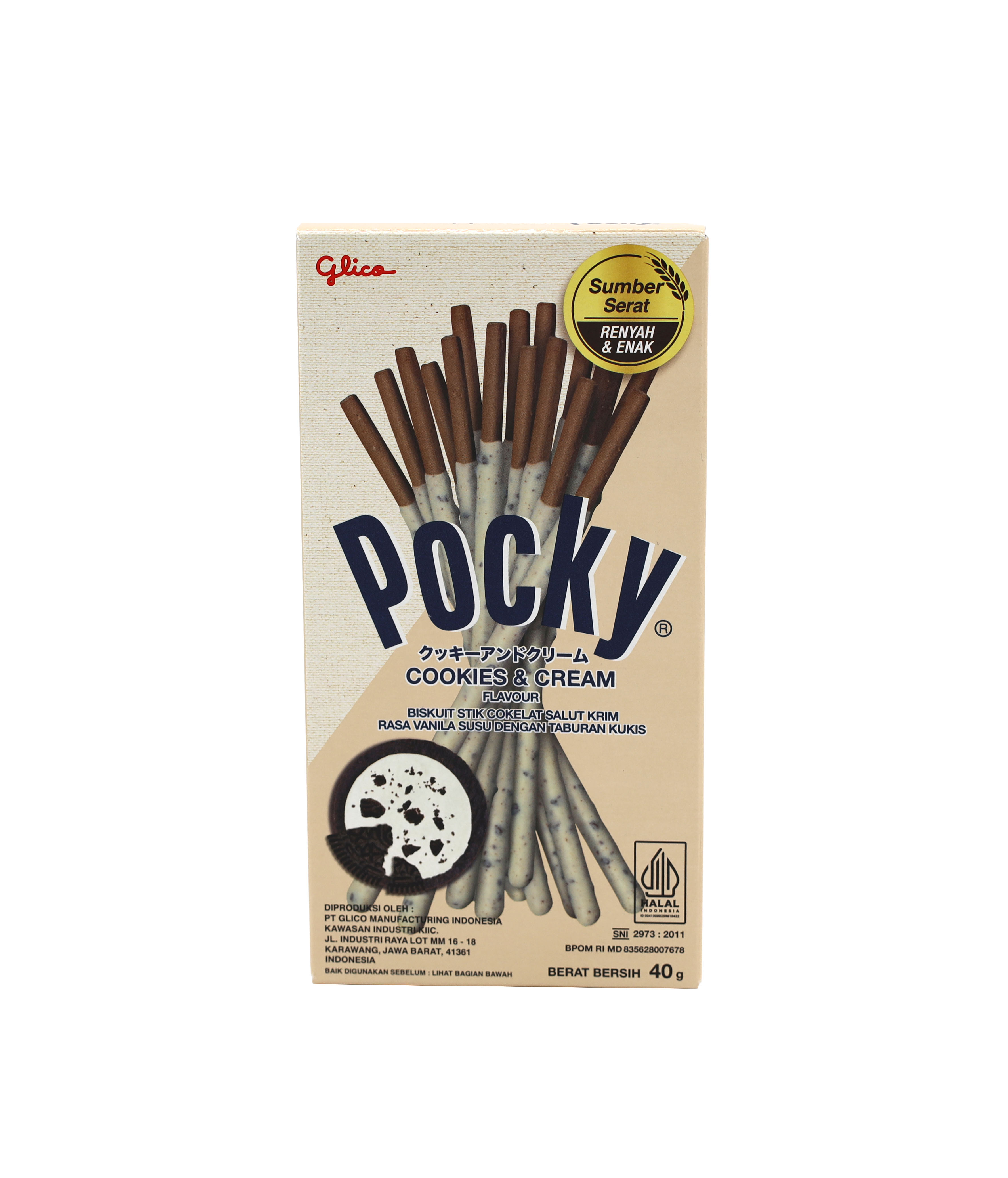 Pocky Cookies Cream 40g