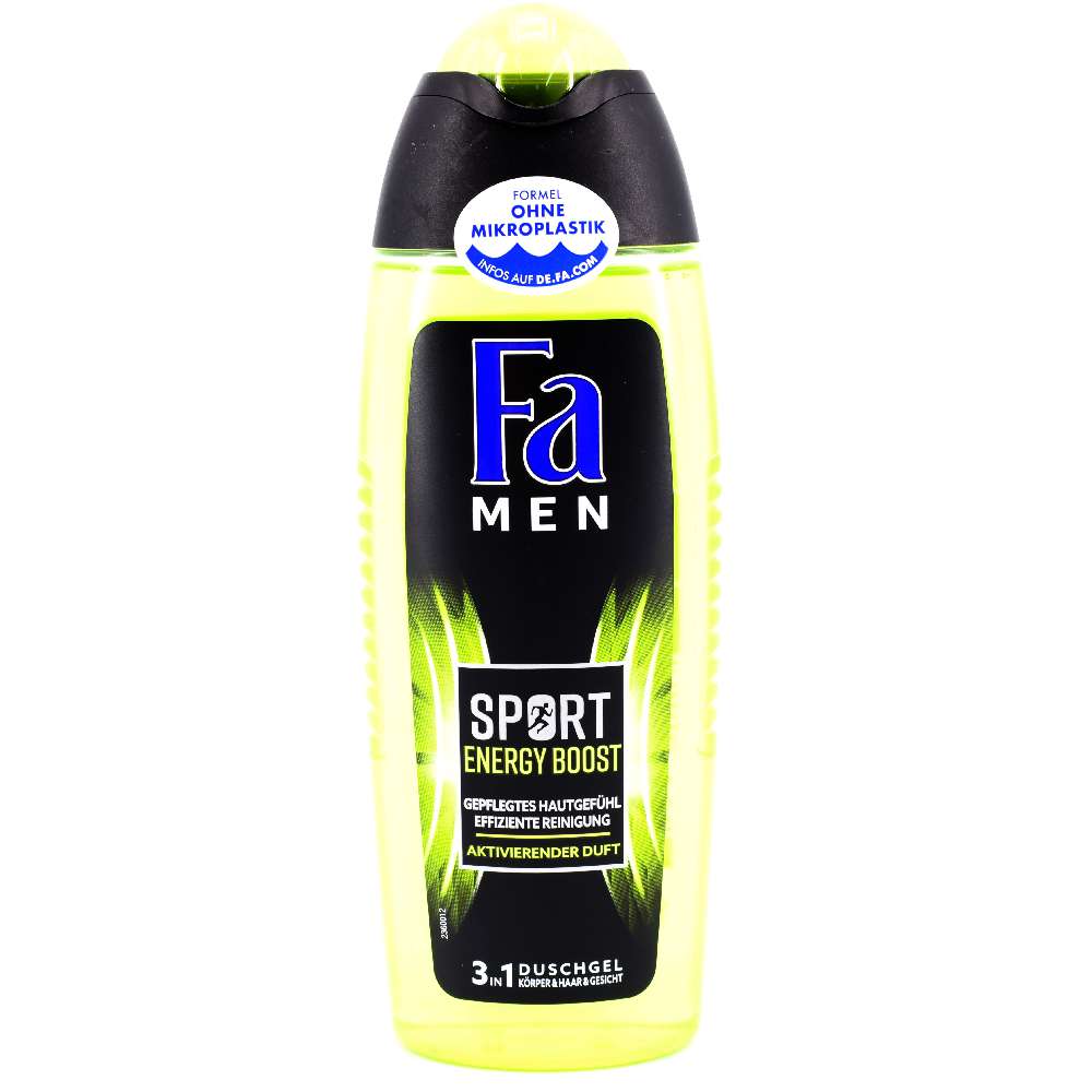 Fa Men Sport Energy Boost Duschgel Körper&Haar&Gesicht 250ml