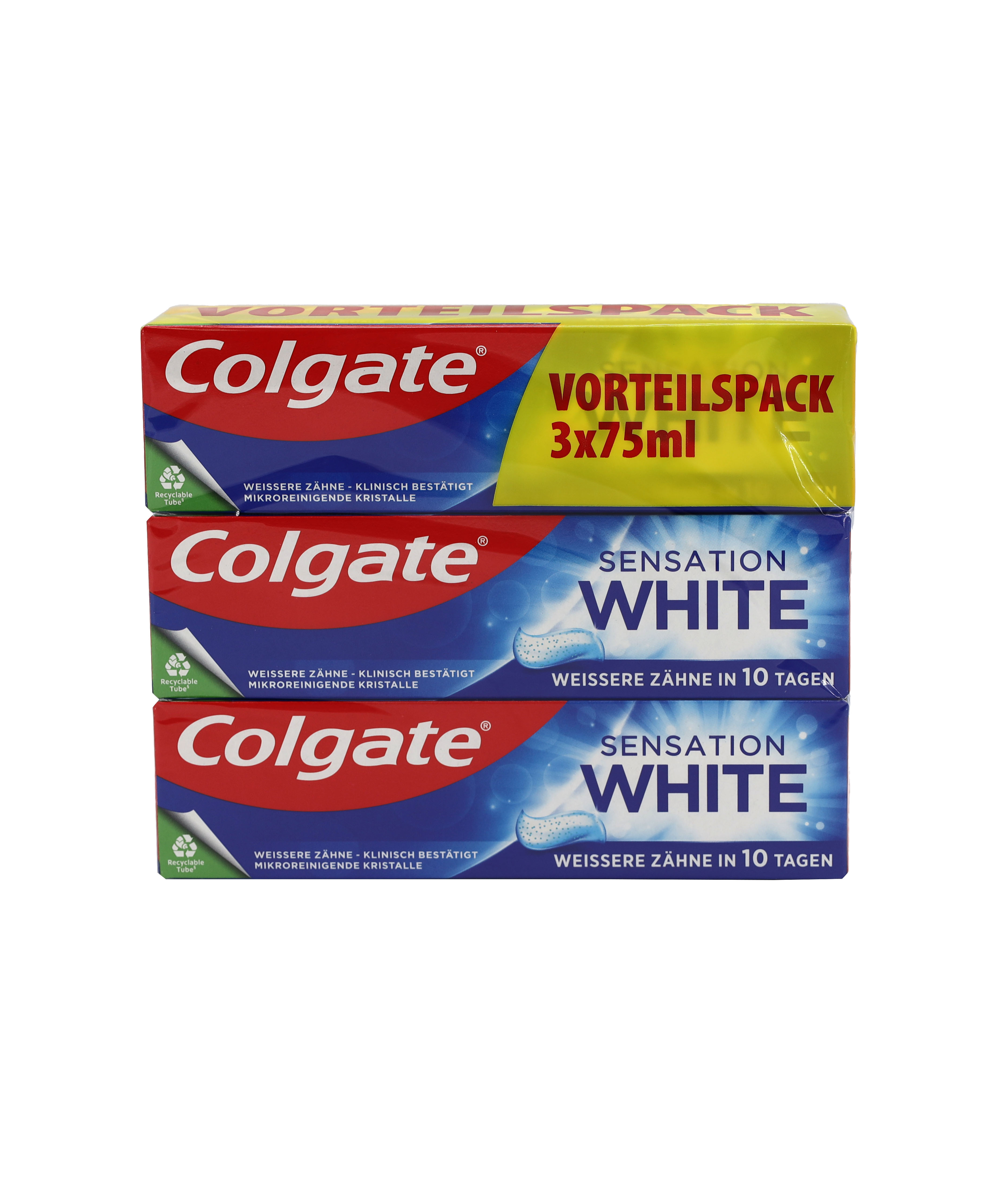 Colgate Zahncreme Sensation White 3x75ml