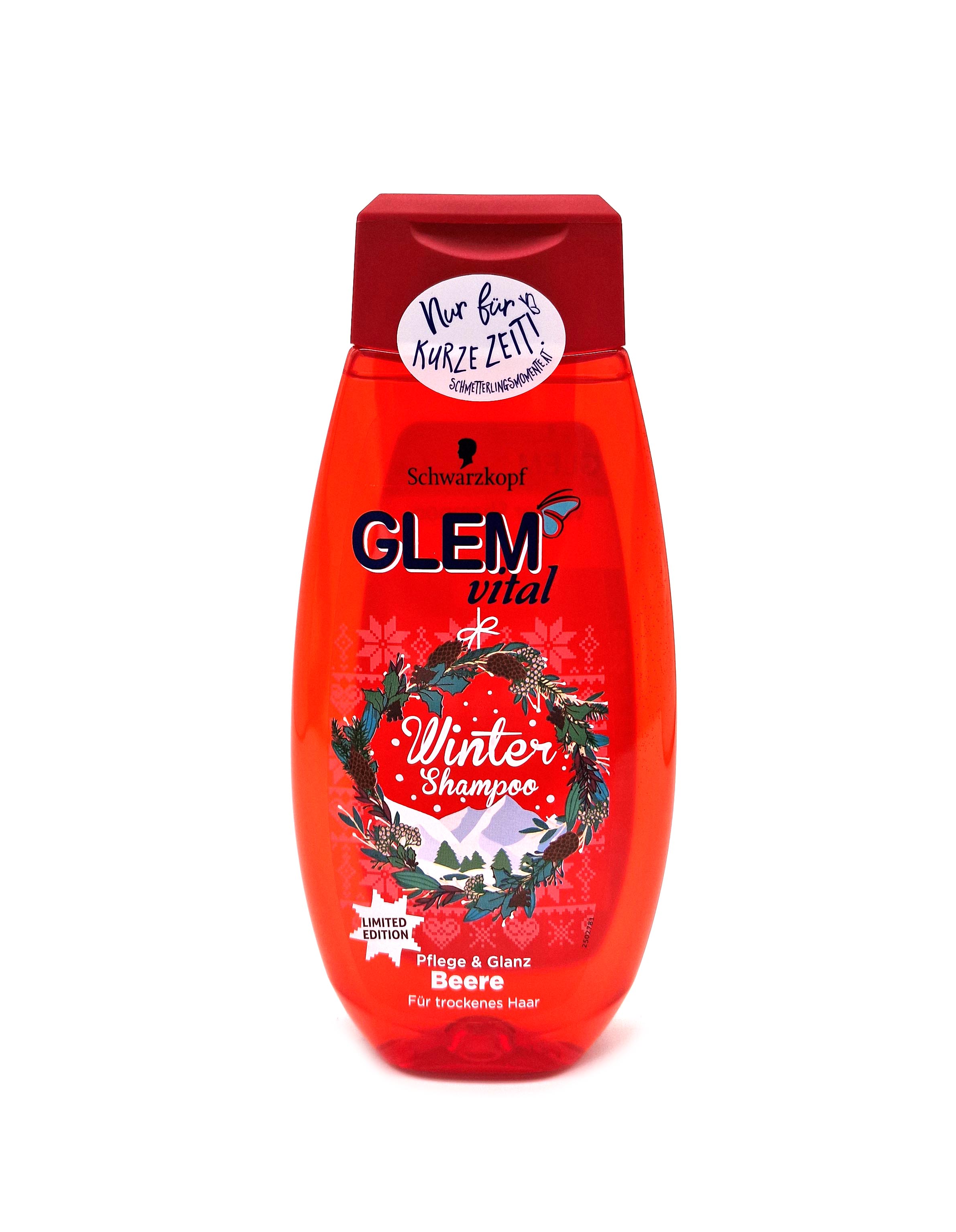 Glem Vital Winter-Shampoo Pflege & Glanz Beere Limited Edition 350ml