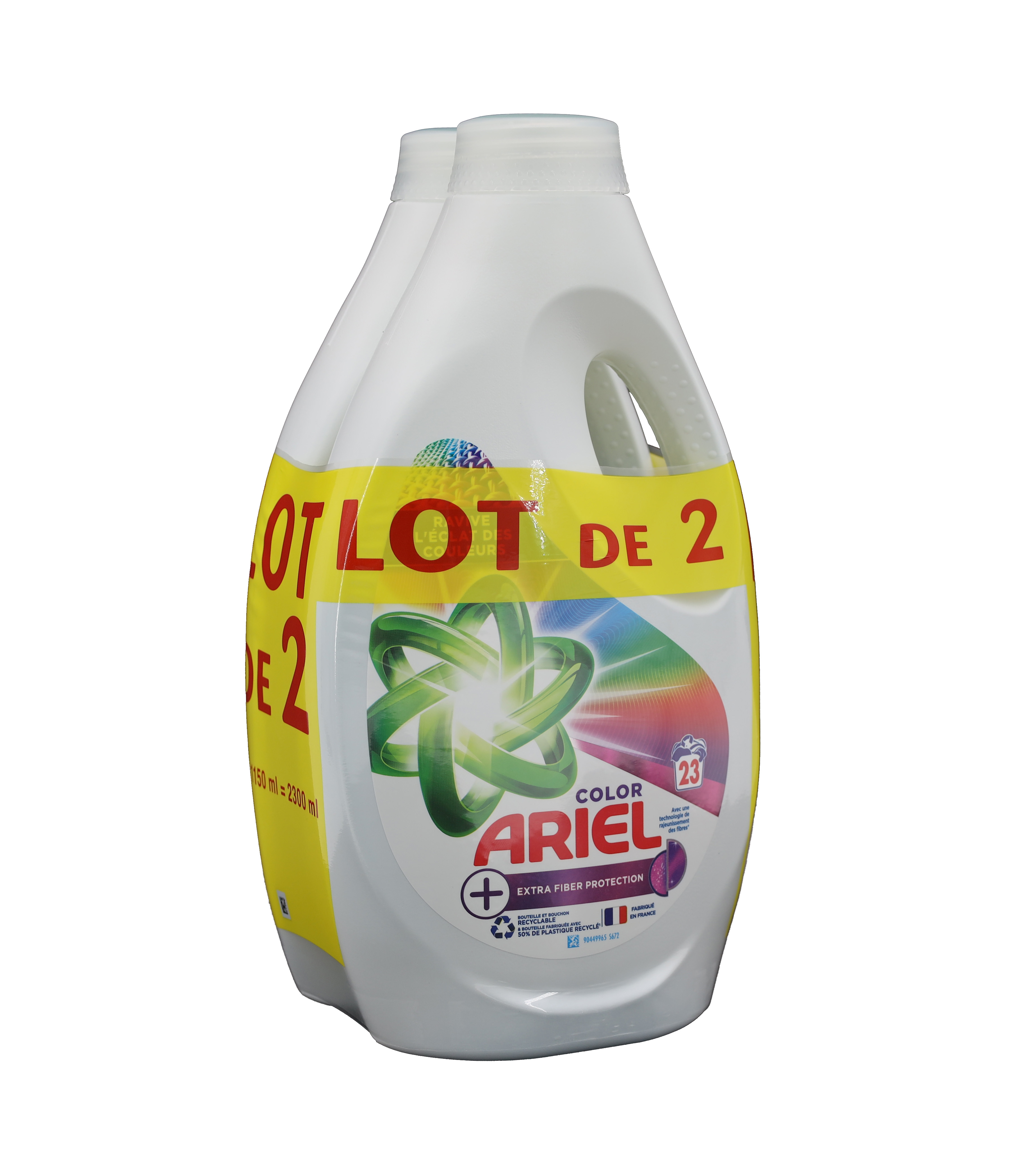 Ariel Flüssigwaschmittel 2x1,15L Color Extra Faserschutz 2x23WL