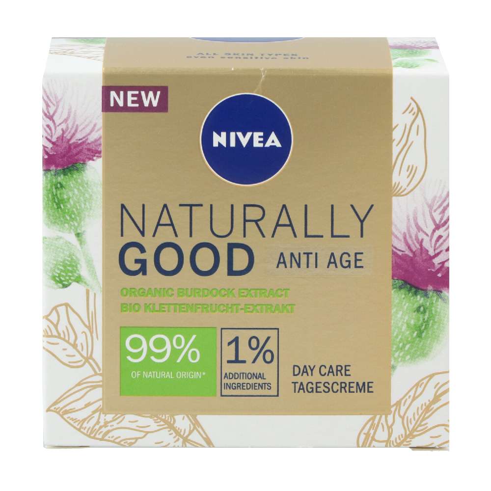 Nivea Nachtcreme 50ml Naturally Good Anti Age