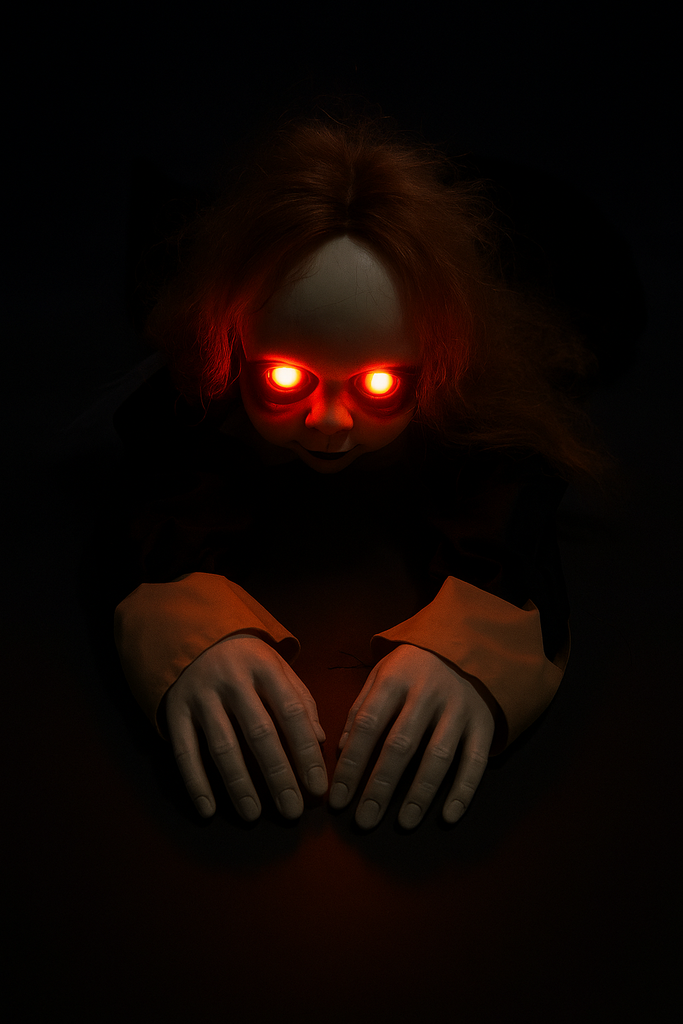 Deko Halloween "Crawling Doll", 90x40x25cm